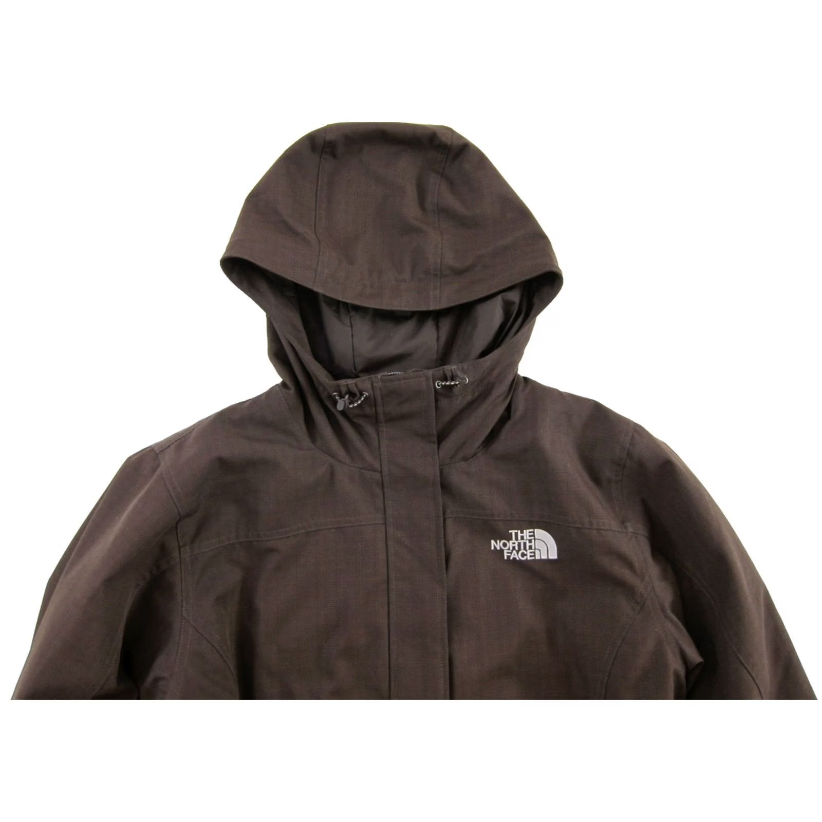 The North Face The North Face Brown Belted Hooded Full Zip Hyvent Rain Snow Jacket Woman XL Size XL / US 12-14 / IT 48-50 - 4 Thumbnail