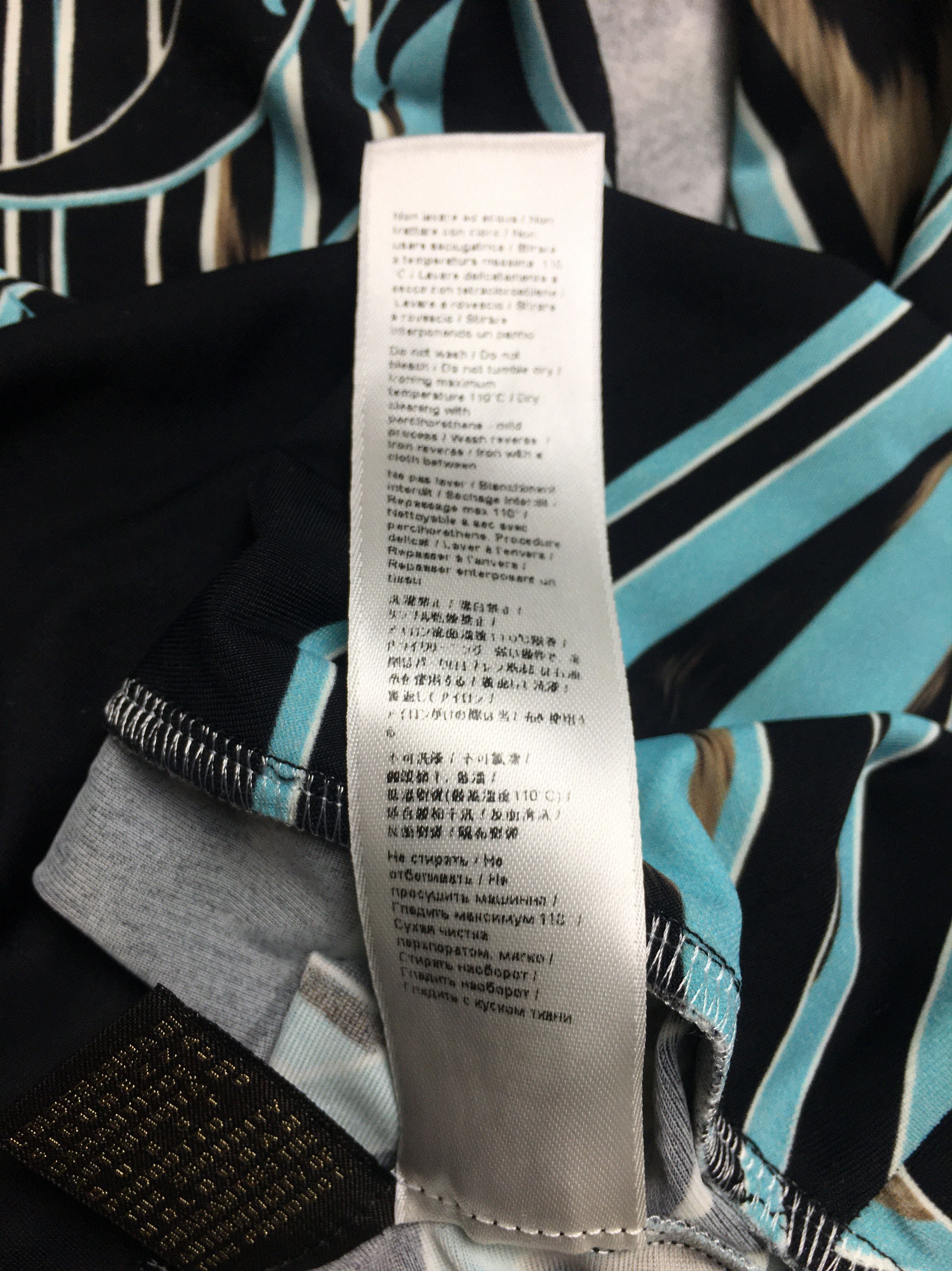 Roberto Cavalli Roberto Cavalli Multicolor Printed Jersey Sheath Dress Size S / US 4 / IT 40 - 10 Thumbnail