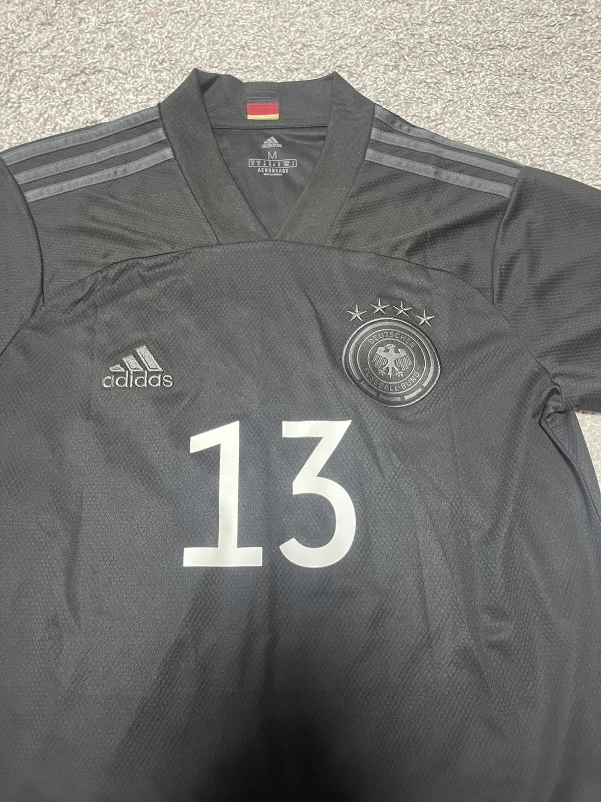 Adidas GERMANY 2020-2022 AWAY HOFMANN FOOTBALL JERSEY M ADIDAS Size US M / EU 48-50 / 2 - 5 Thumbnail