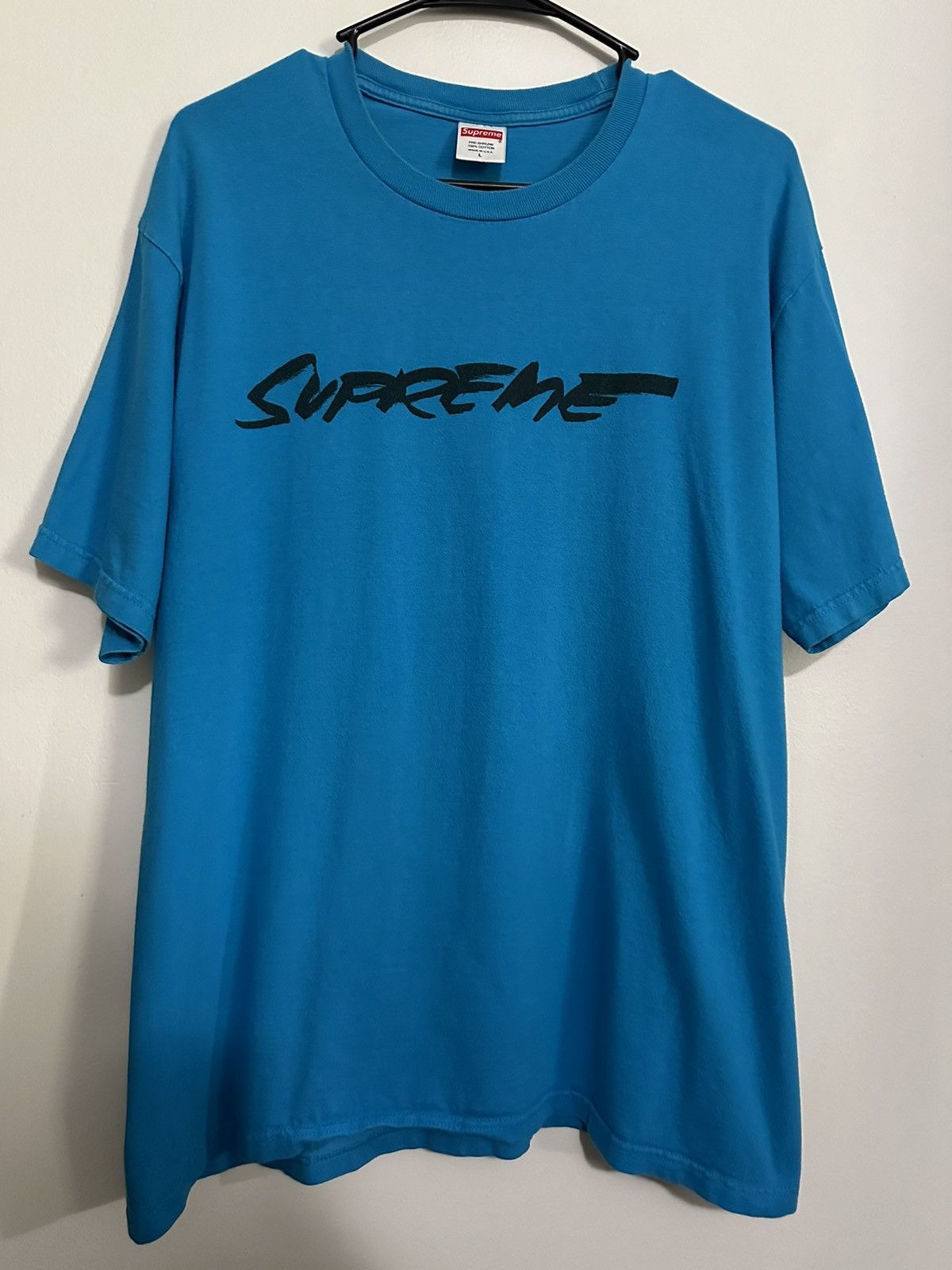 Supreme Supreme Futura Logo Tee Size US L / EU 52-54 / 3 - 1 Thumbnail