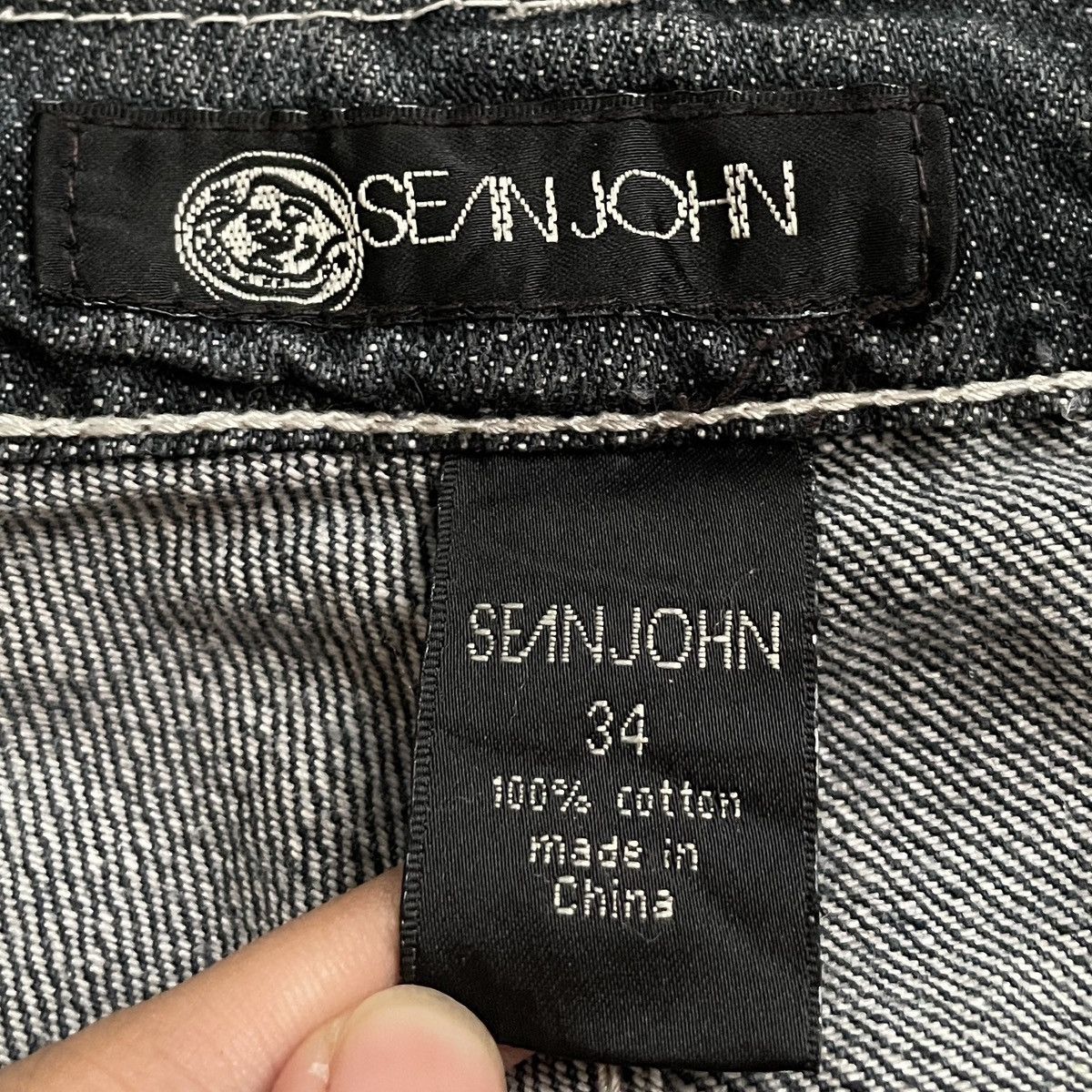 Sean John Vintage Brand Sean John Baggy Jeans 2000s Size US 34 / EU 50 - 11 Thumbnail
