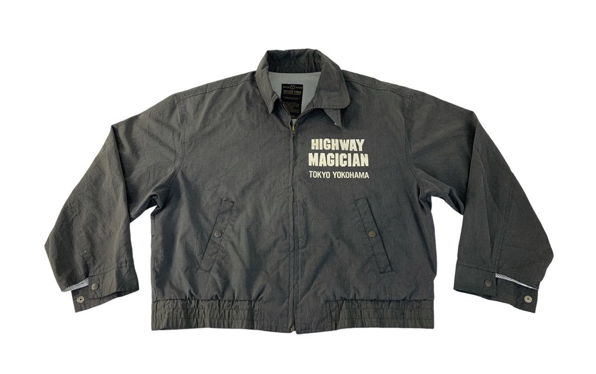 YELLOW CORN 90s Yellow Corn Sledge Hammer Highway Magician Racing Jacket Size US L / EU 52-54 / 3 - 2 Thumbnail
