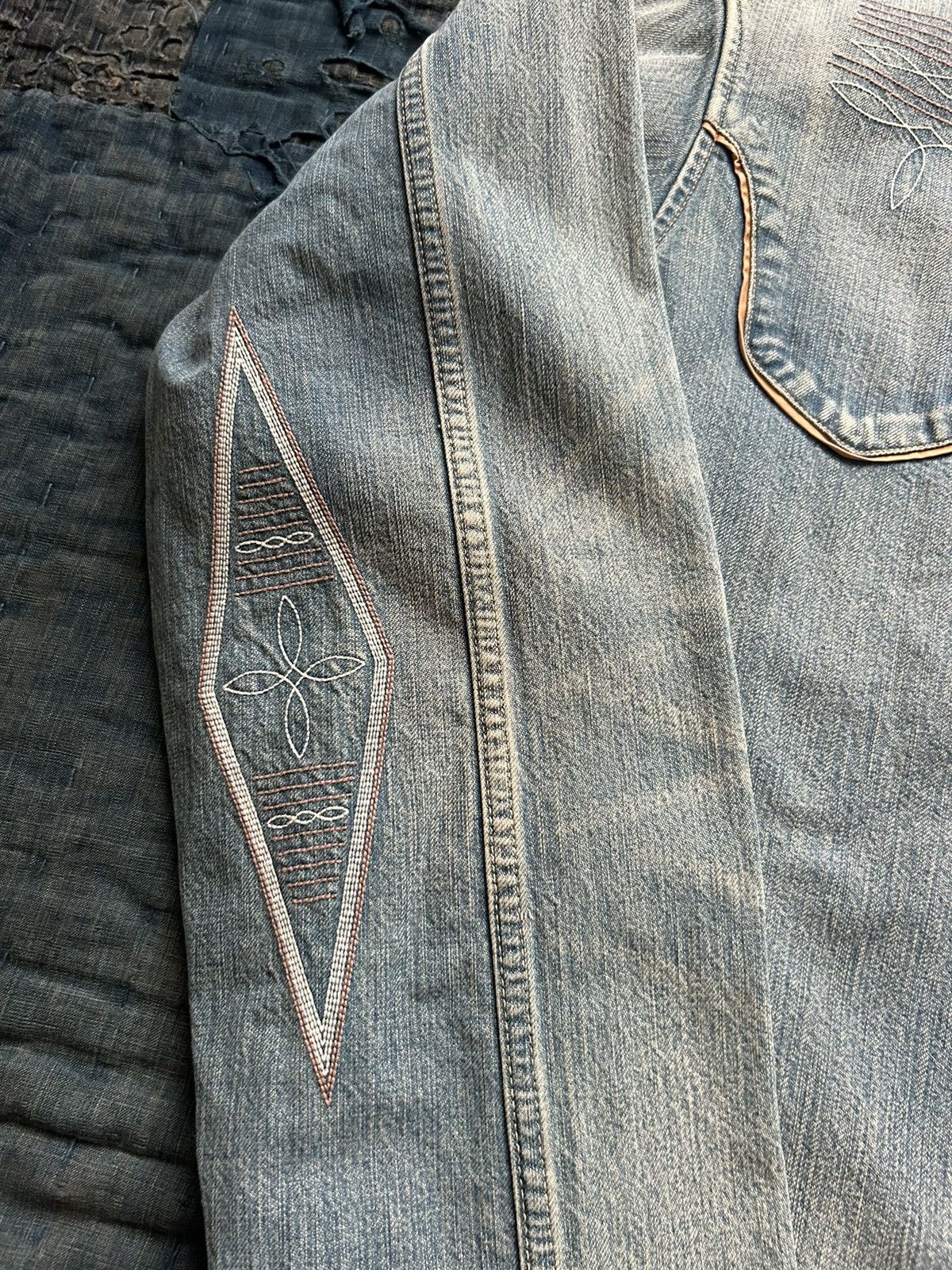 Kapital × Kapital Kountry Kapital naja embroidery denim jacket Size US M / EU 48-50 / 2 - 5 Thumbnail