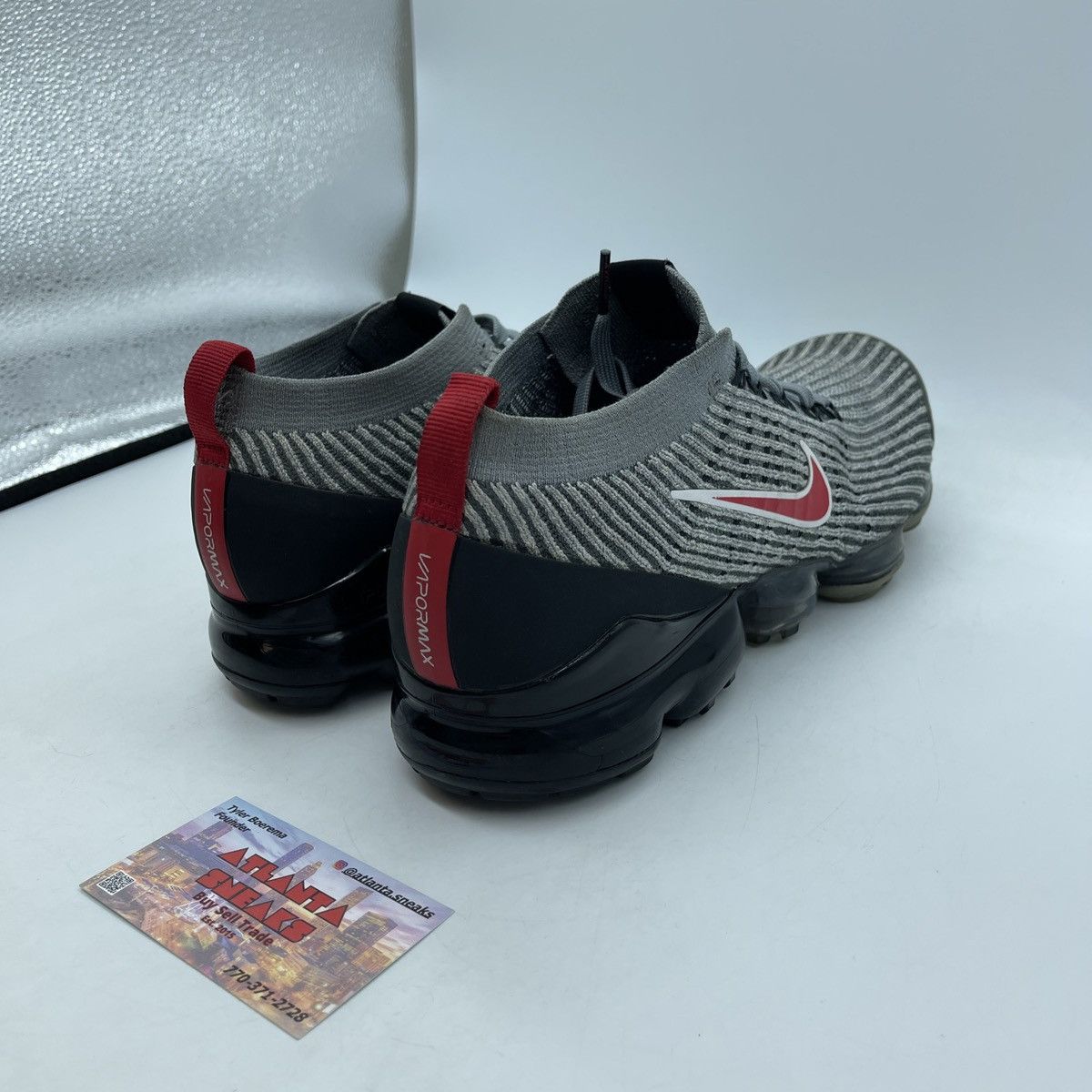 Nike Air vapormax 3.0 particle grey Size US 9.5 / EU 42-43 - 5 Thumbnail