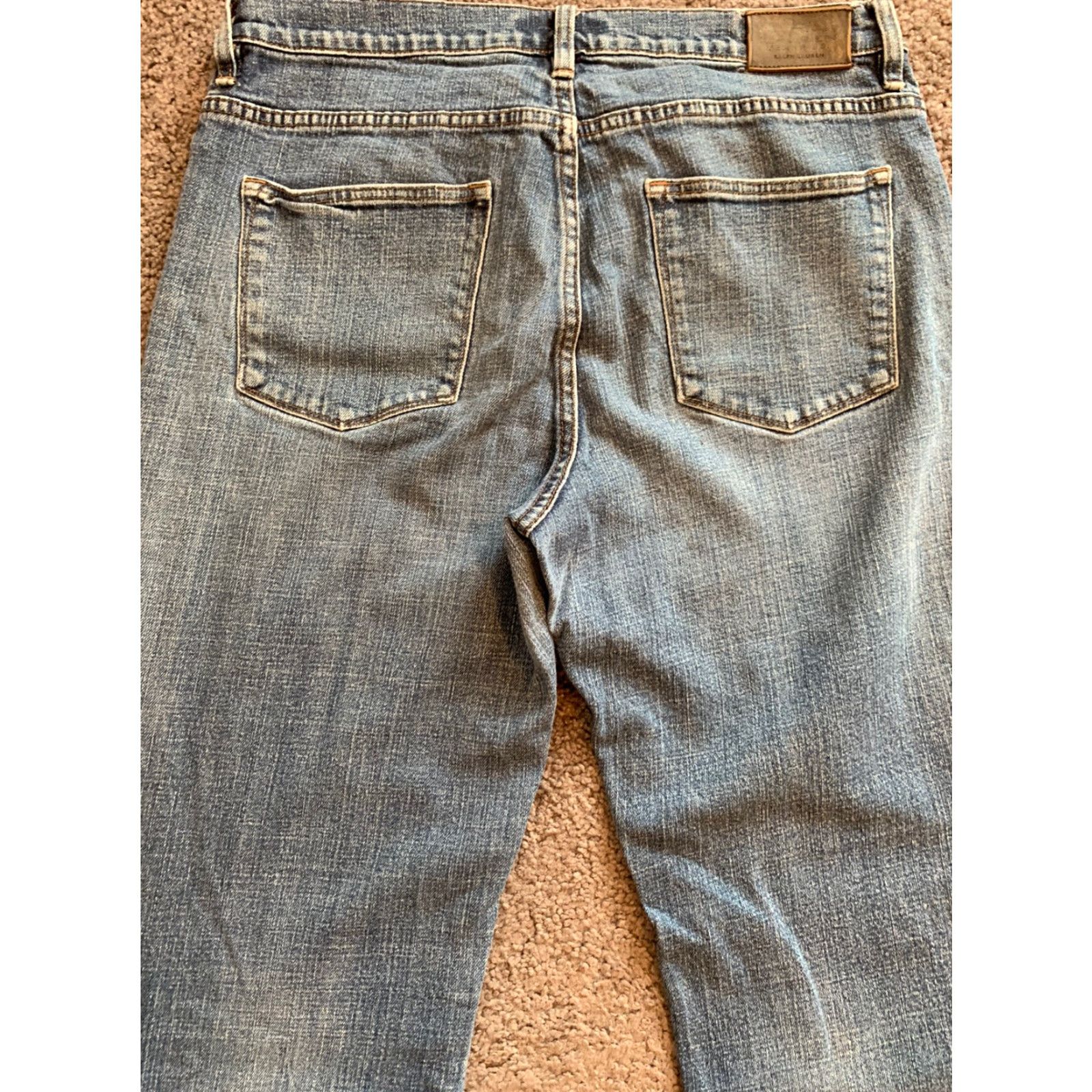 CO Ralph Lauren Jeans Co Womans Classic Straight Sz 14 Inseam 30 Size 36" / US 14 / IT 50 - 2 Thumbnail