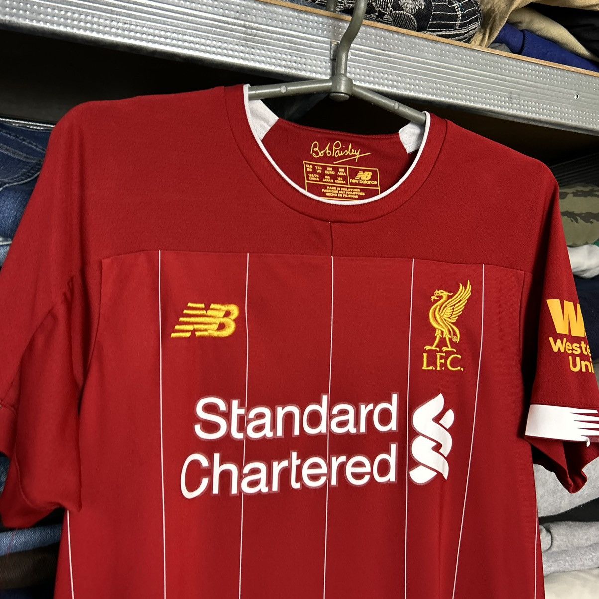 New Balance Mens New Balance FC Liverpool 2019 Home Soccer jersey Size US S / EU 44-46 / 1 - 2 Thumbnail