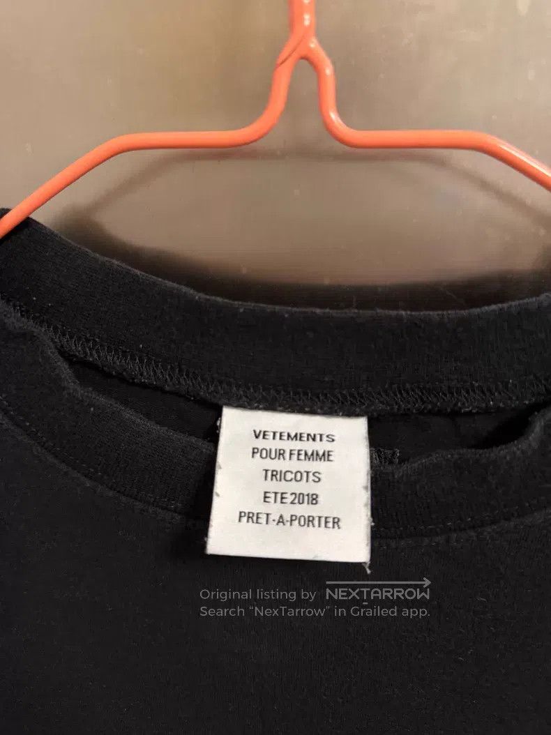 Vetements VETEMENTS Rainbow Lettering Logo Short Sleeve T-Shirt Size US M / EU 48-50 / 2 - 5 Thumbnail