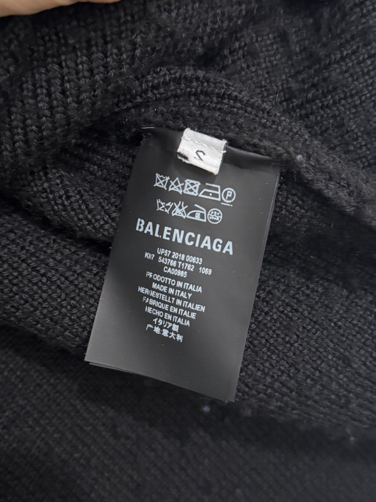 Balenciaga × Vetements Balenciaga AW18 LGBTQ faux fur sweater Size US S / EU 44-46 / 1 - 5 Thumbnail