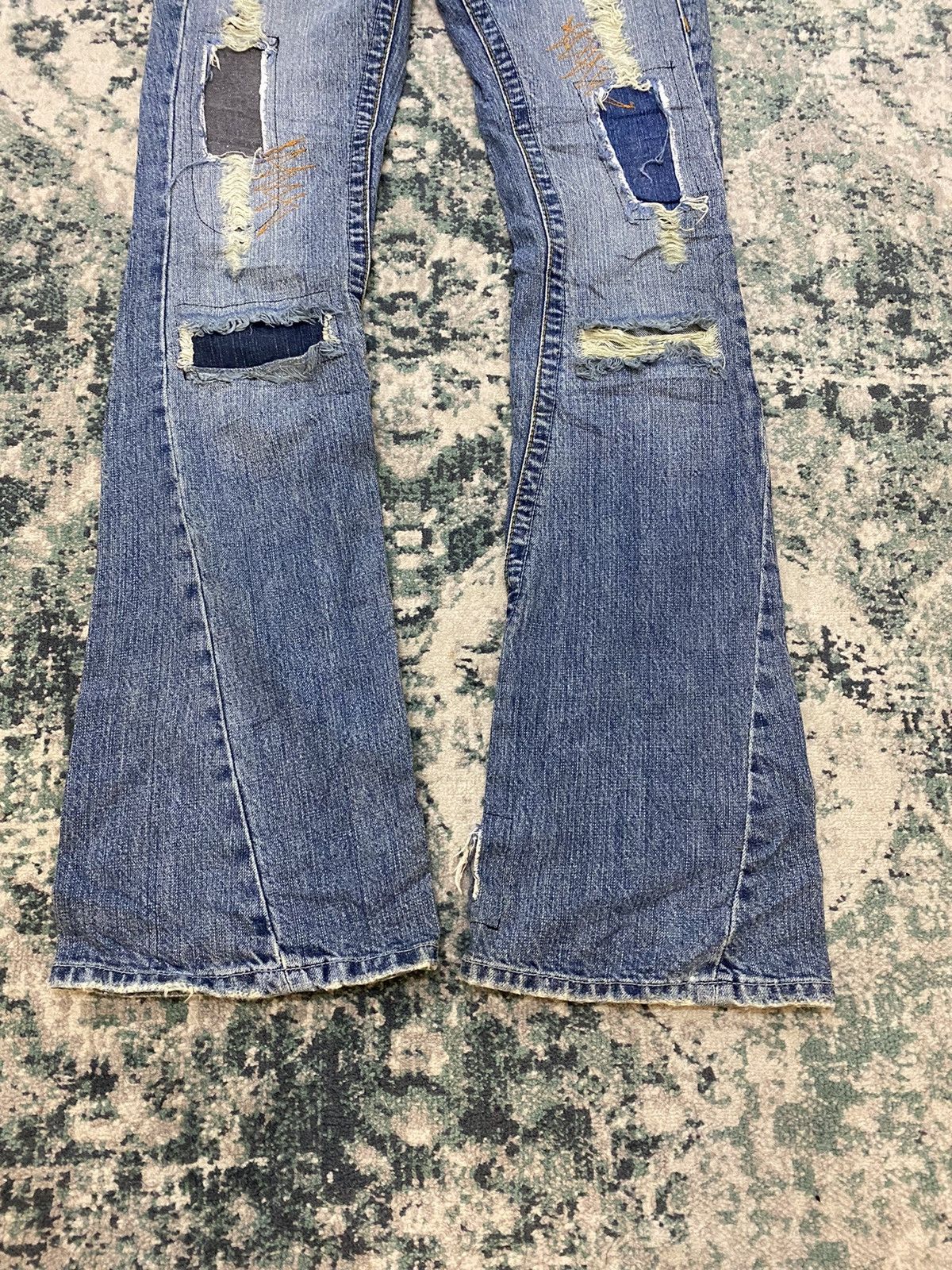 True Religion Reconstructed True Religion Flare Denim By La Limited Denim Size US 30 / EU 46 - 4 Thumbnail