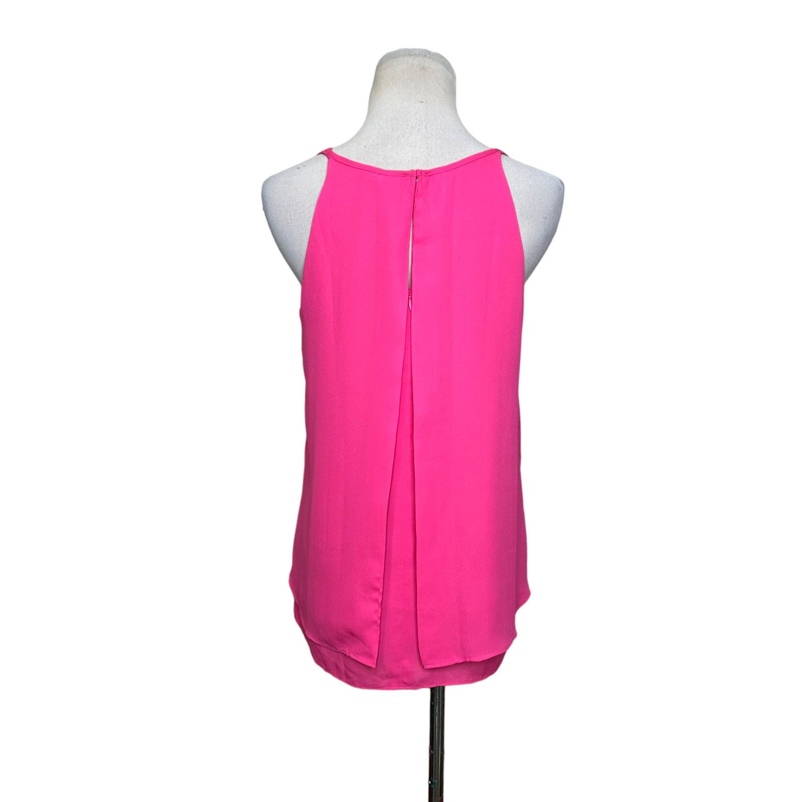 Cynthia Rowley Cynthia Rowley Barbie pink layered sleeveless blouse size XS Size XS / US 0-2 / IT 36-38 - 6 Thumbnail