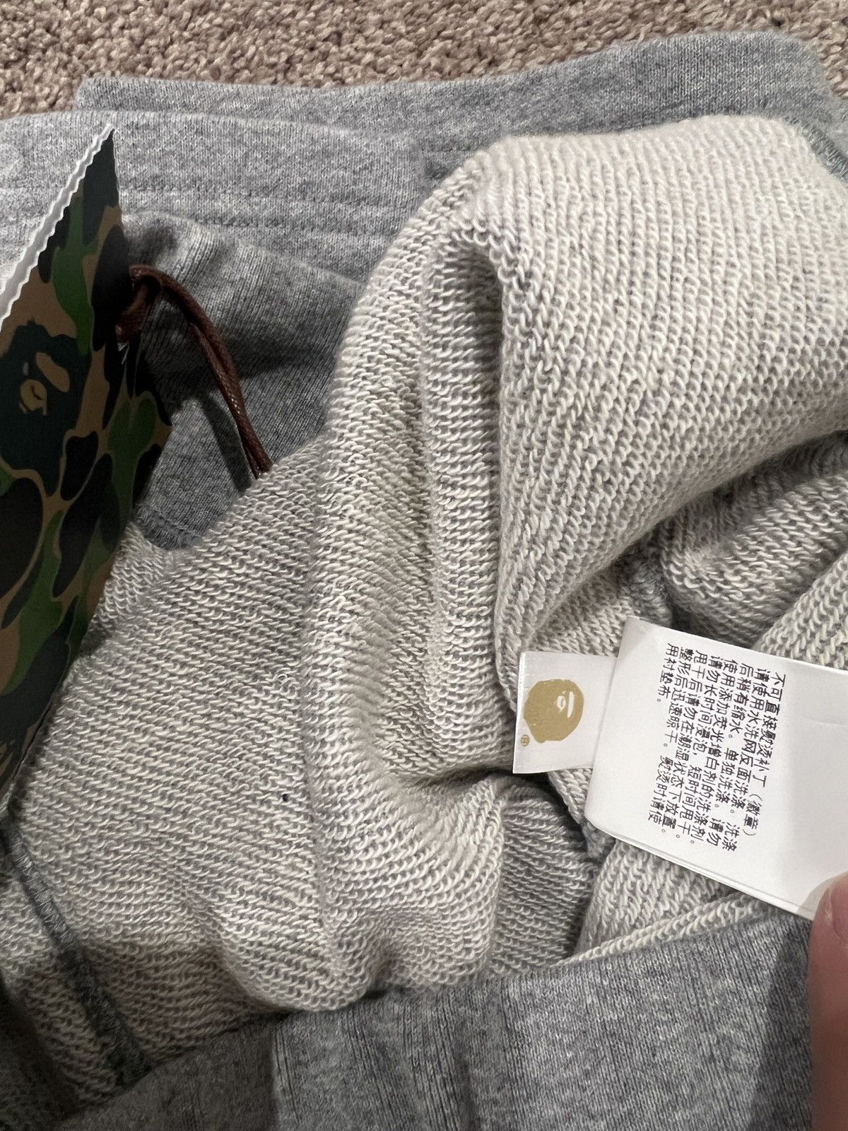Bape Ape Head One Point Sweat Shorts Size US 32 / EU 48 - 9 Thumbnail