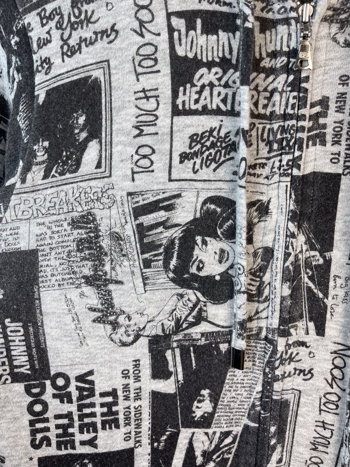 Hysteric Glamour Hysteric Glamour X NewYork Doll Zip Fullprint Hoodie Size US S / EU 44-46 / 1 - 11 Thumbnail