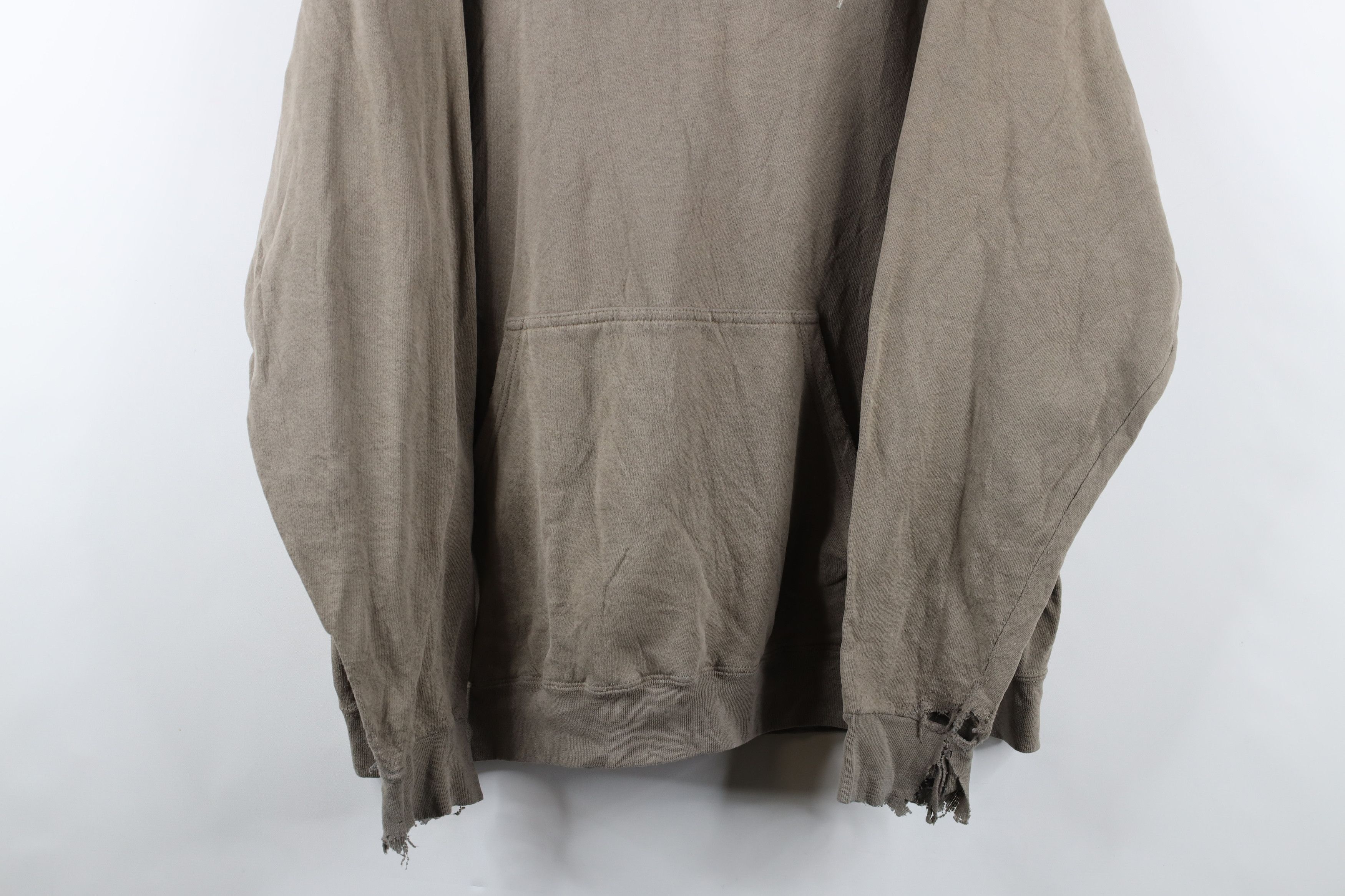 Nike × Vintage Vintage 90s Nike Scott Cetner Swoosh Hoodie Sweatshirt Gray Size US XL / EU 56 / 4 - 3 Thumbnail