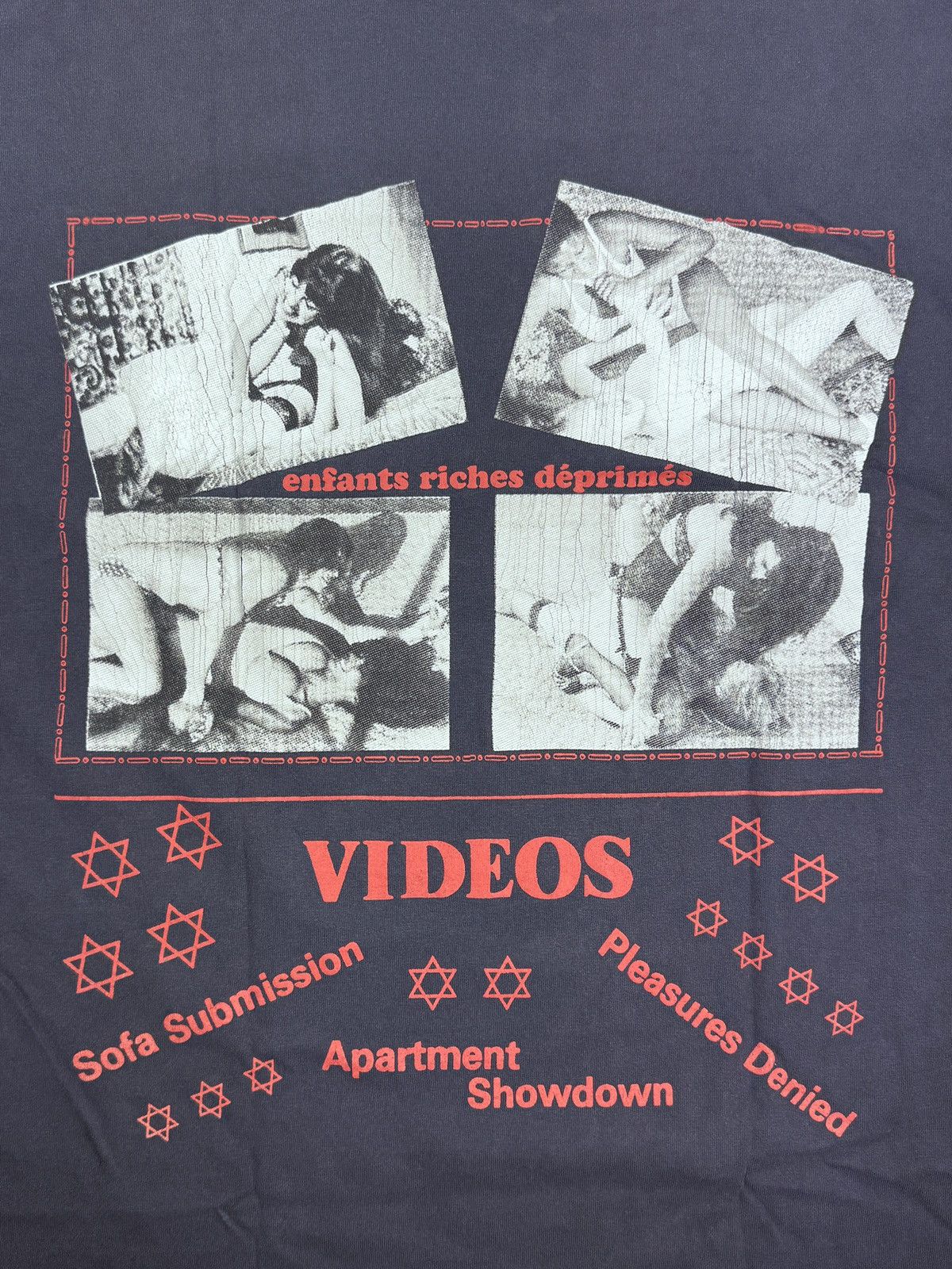 Enfants Riches Deprimes PLEASURES DENIED PRINT T-SHIRT Size US XXL / EU 58 / 5 - 4 Thumbnail