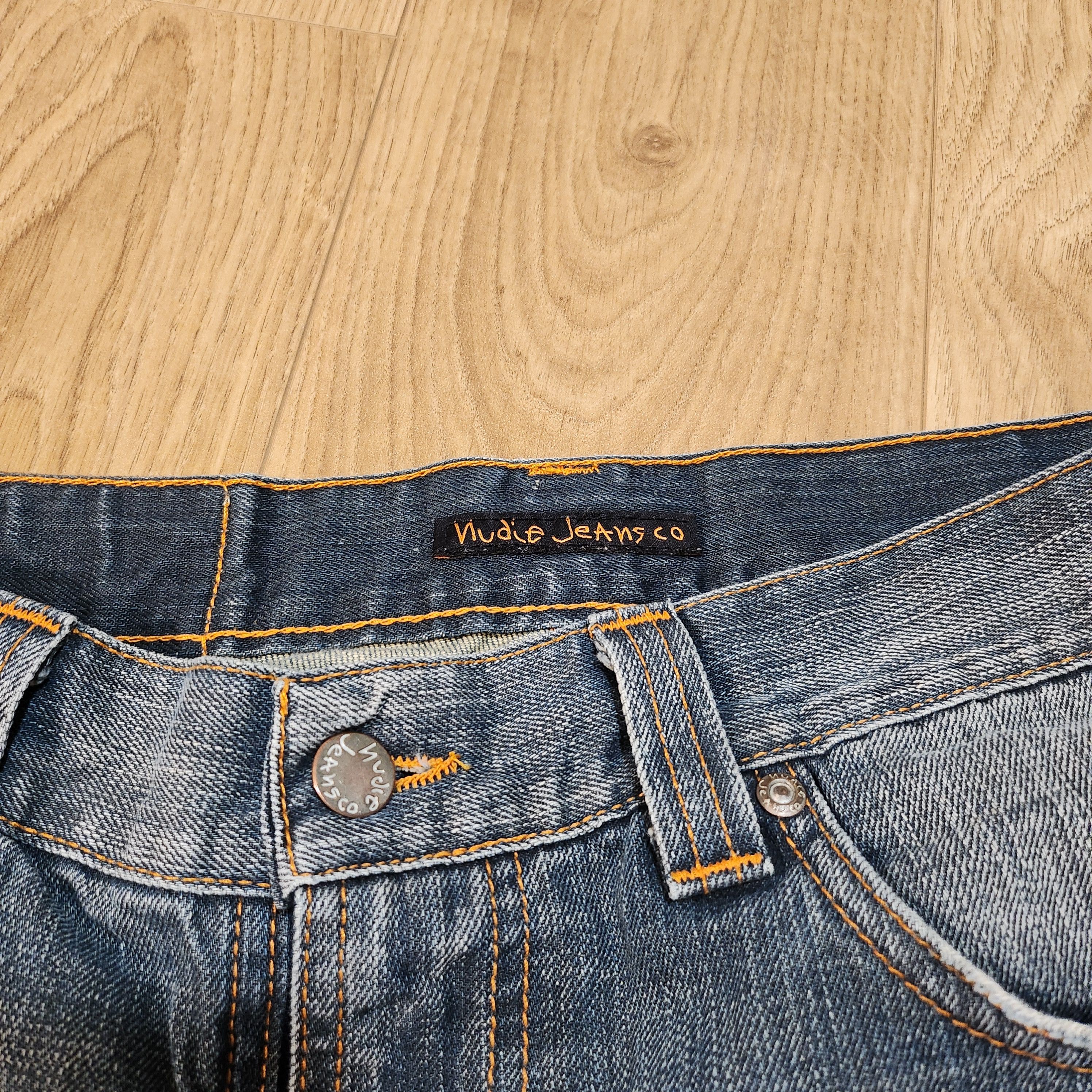 Nudie Jeans 32x32 Slim Jim - Nudie Jeans Grey Denim Size US 32 / EU 48 - 3 Thumbnail
