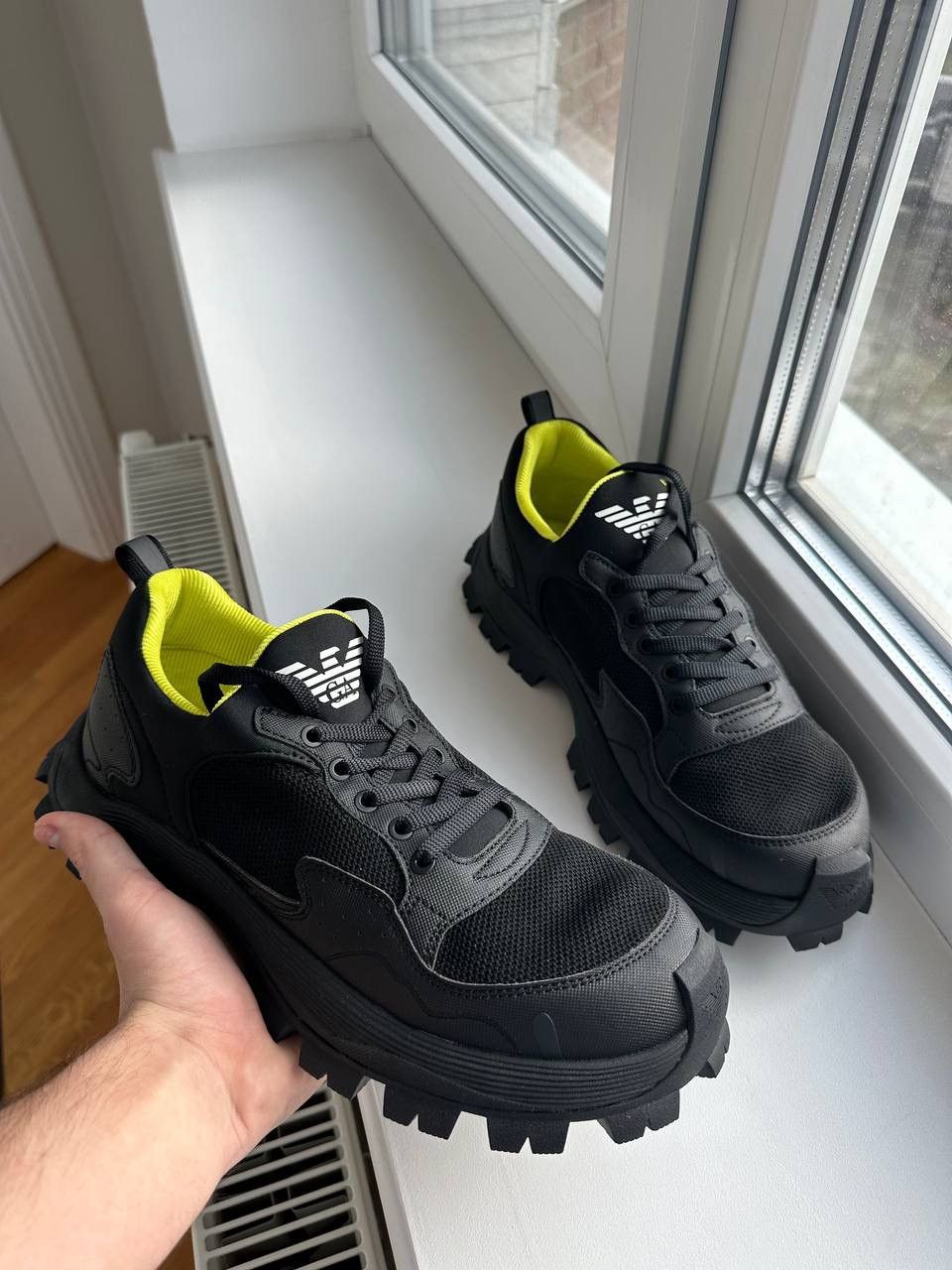 Armani × Emporio Armani Emporio Armani Big Fit Sneakers Y2K Oversize Fit Style Size US 11 / EU 44 - 1 Thumbnail