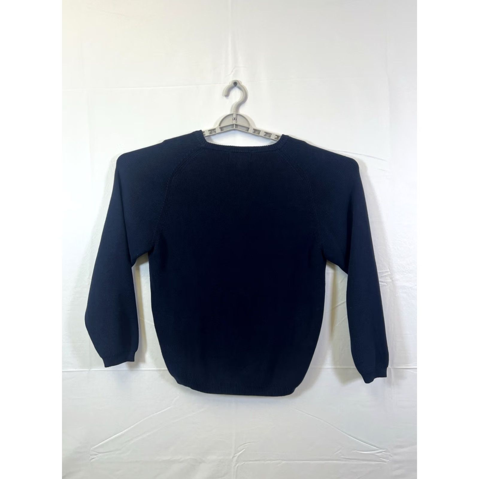 Eddie Bauer Eddie Bauer Sweater Womans Small Blue Crewneck 100% Cotton Ribbed Knit Pullover Size US S / EU 44-46 / 1 - 6 Thumbnail