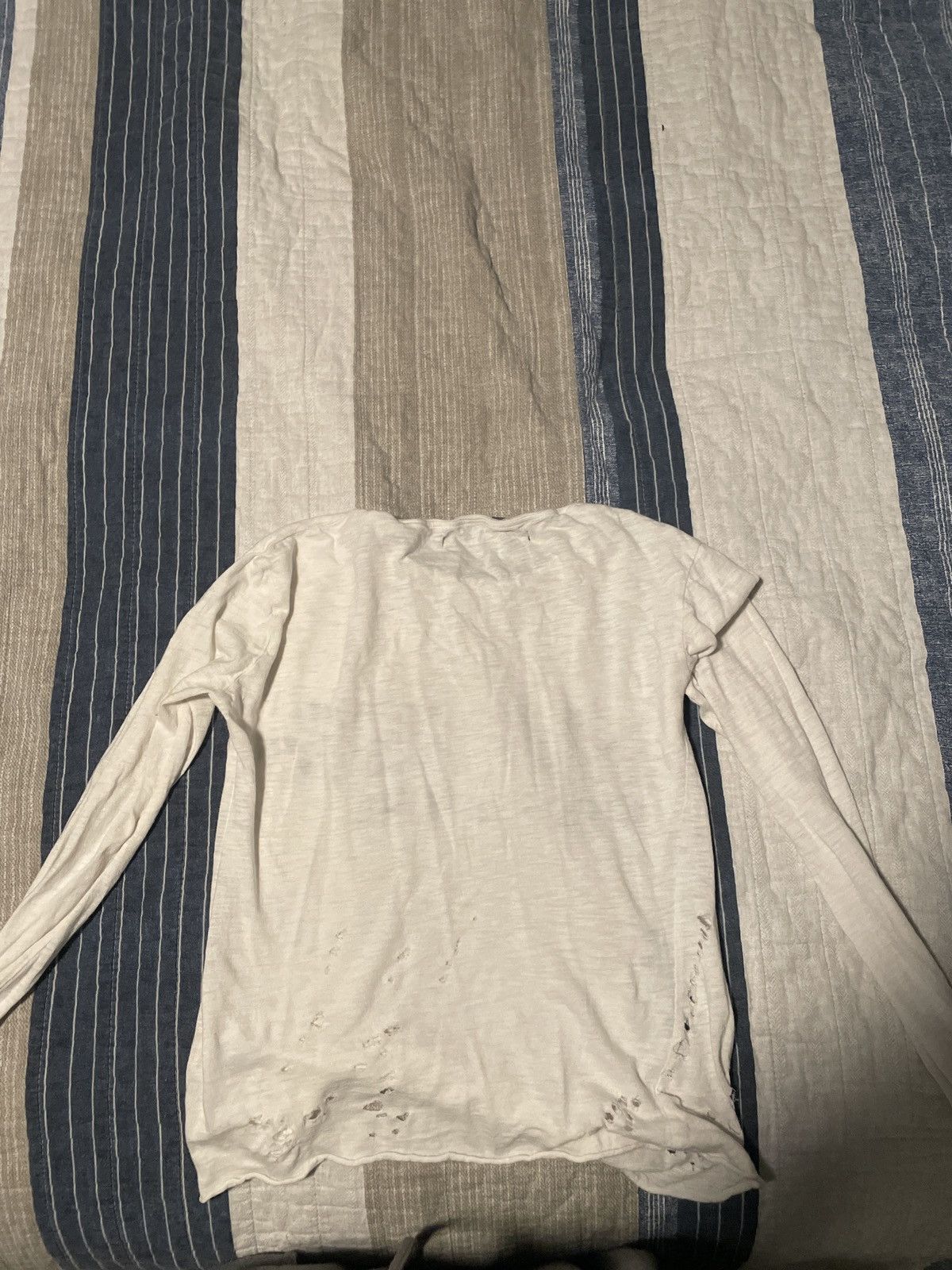 Japanese Brand Handmade rust ink longsleeve Size US S / EU 44-46 / 1 - 2 Thumbnail