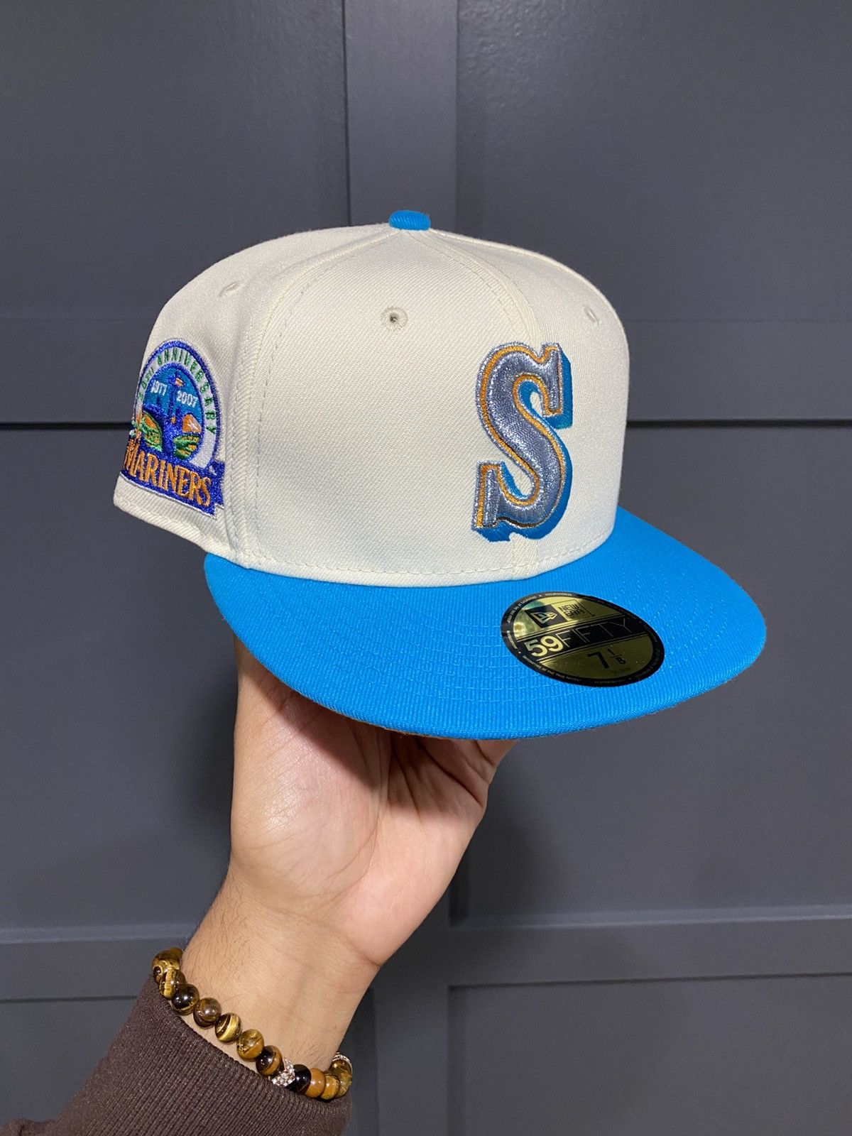 MLB Sz 7 1/8 - Seattle Mariners New Era Fitted Size ONE SIZE - 1 Thumbnail
