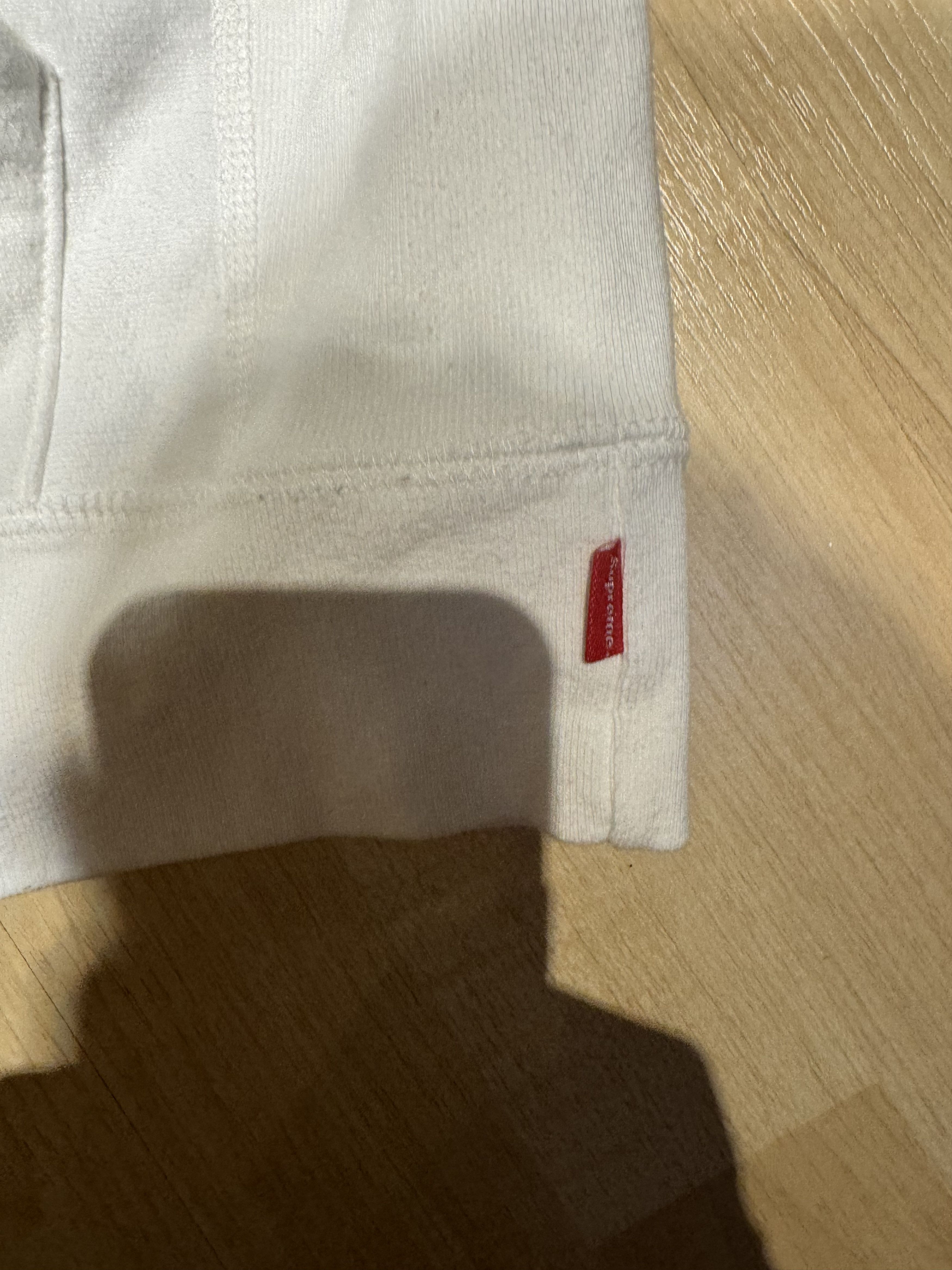 Supreme Supreme white hoodie Size US M / EU 48-50 / 2 - 2 Thumbnail