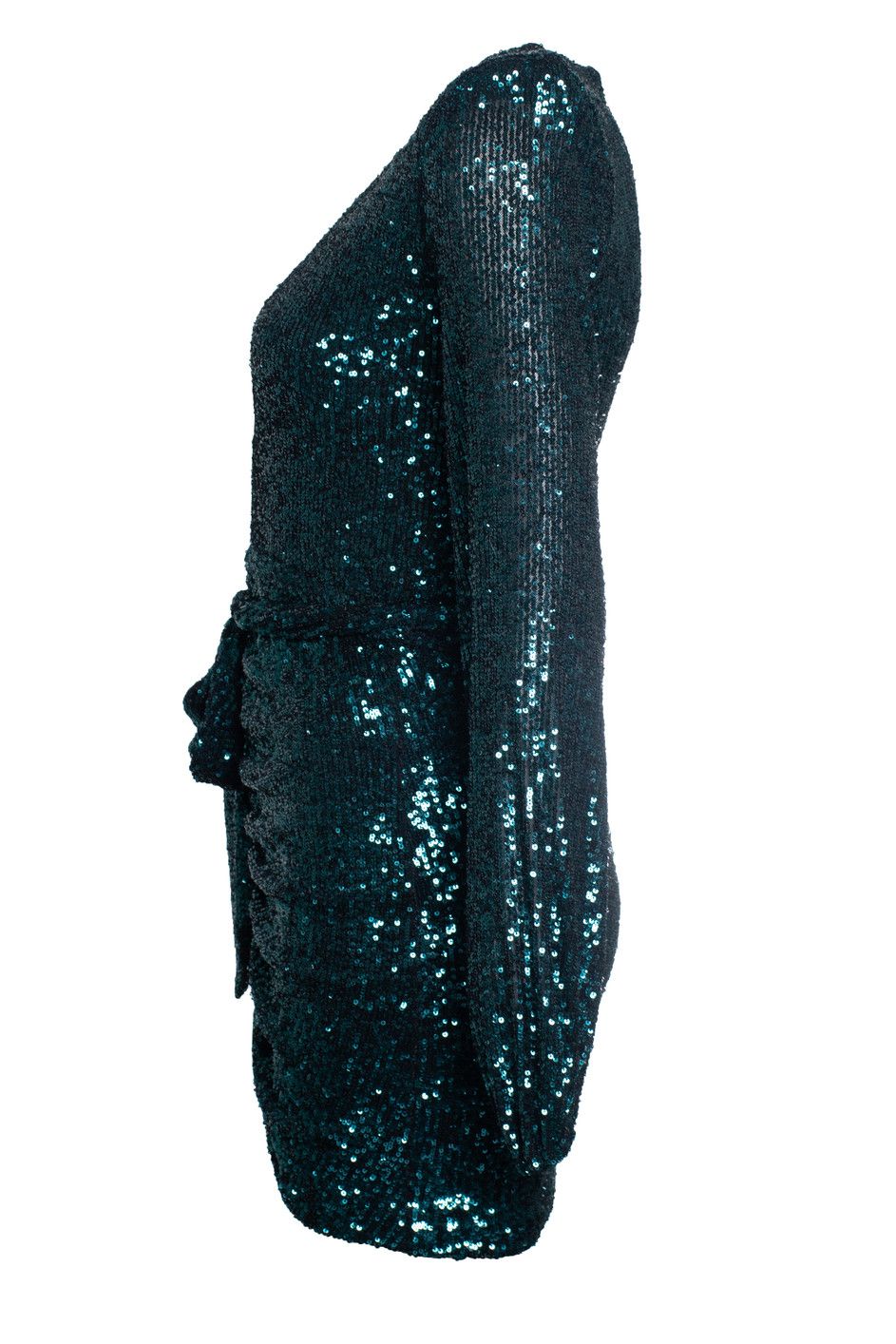 Other Nookie, green sequinned wrap dress Size M / US 6-8 / IT 42-44 - 2 Thumbnail