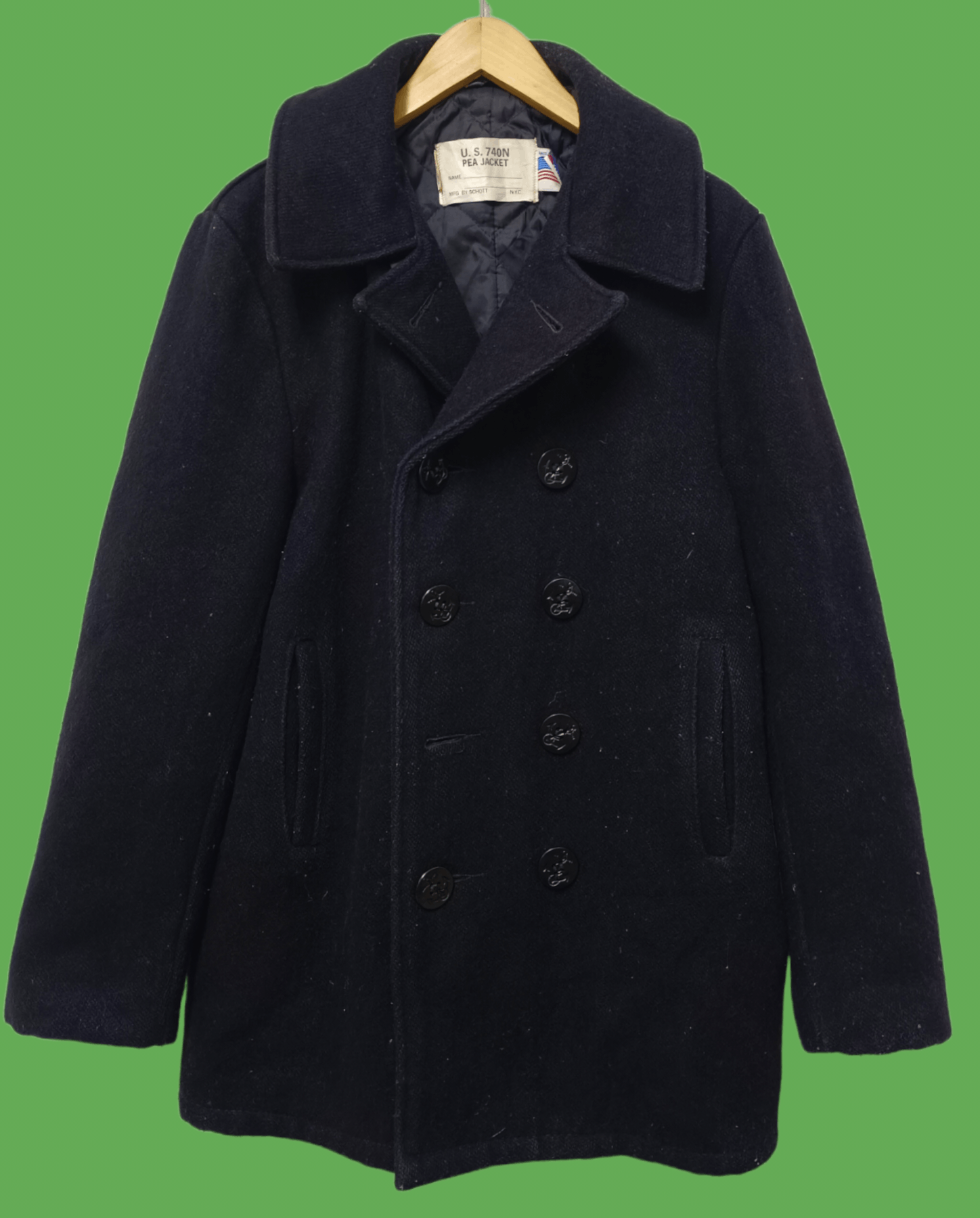 Schott Vintage Schott U.S.740N Pea Jacket Size US M / EU 48-50 / 2 - 1 Thumbnail
