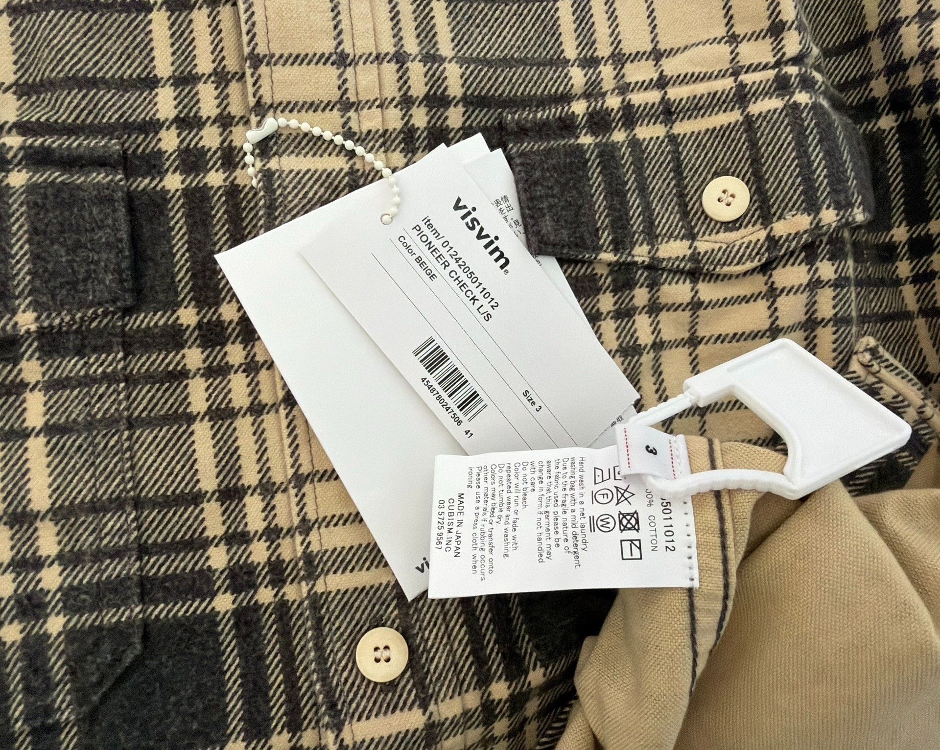 Visvim VISVIM PIONEER CHECK L/S 24AW Size US L / EU 52-54 / 3 - 3 Thumbnail