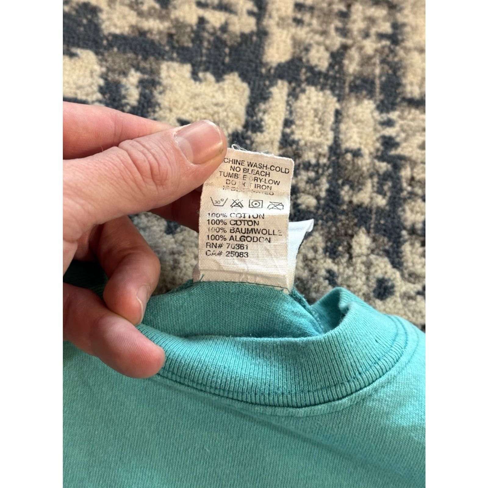 Disney VINTAGE Disney The Little Mermaid Ariel My Favorite Princess Long Sleeve S Girls Teal 1990s Cotton Sportswear/Beach Size US S / EU 44-46 / 1 - 5 Thumbnail