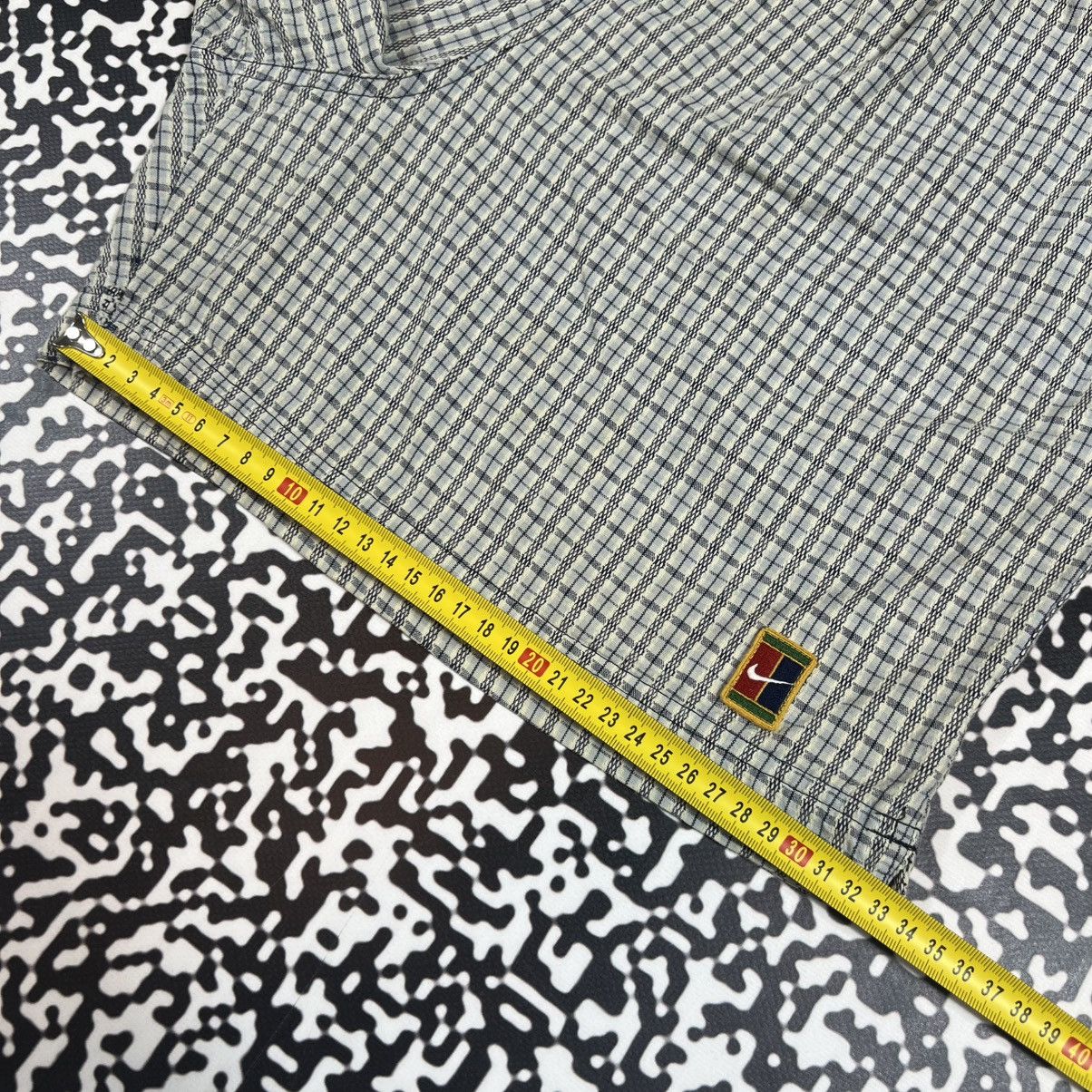 Nike Vintage 90s Nike Challenger Court Retro Checked Shorts Rare Size US 32 / EU 48 - 13 Thumbnail