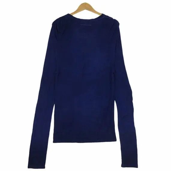 Maison Margiela Maison Martin Margiela Pre MM6 Blue Tee Shirt Made in Italy Size US S / EU 44-46 / 1 - 2 Thumbnail