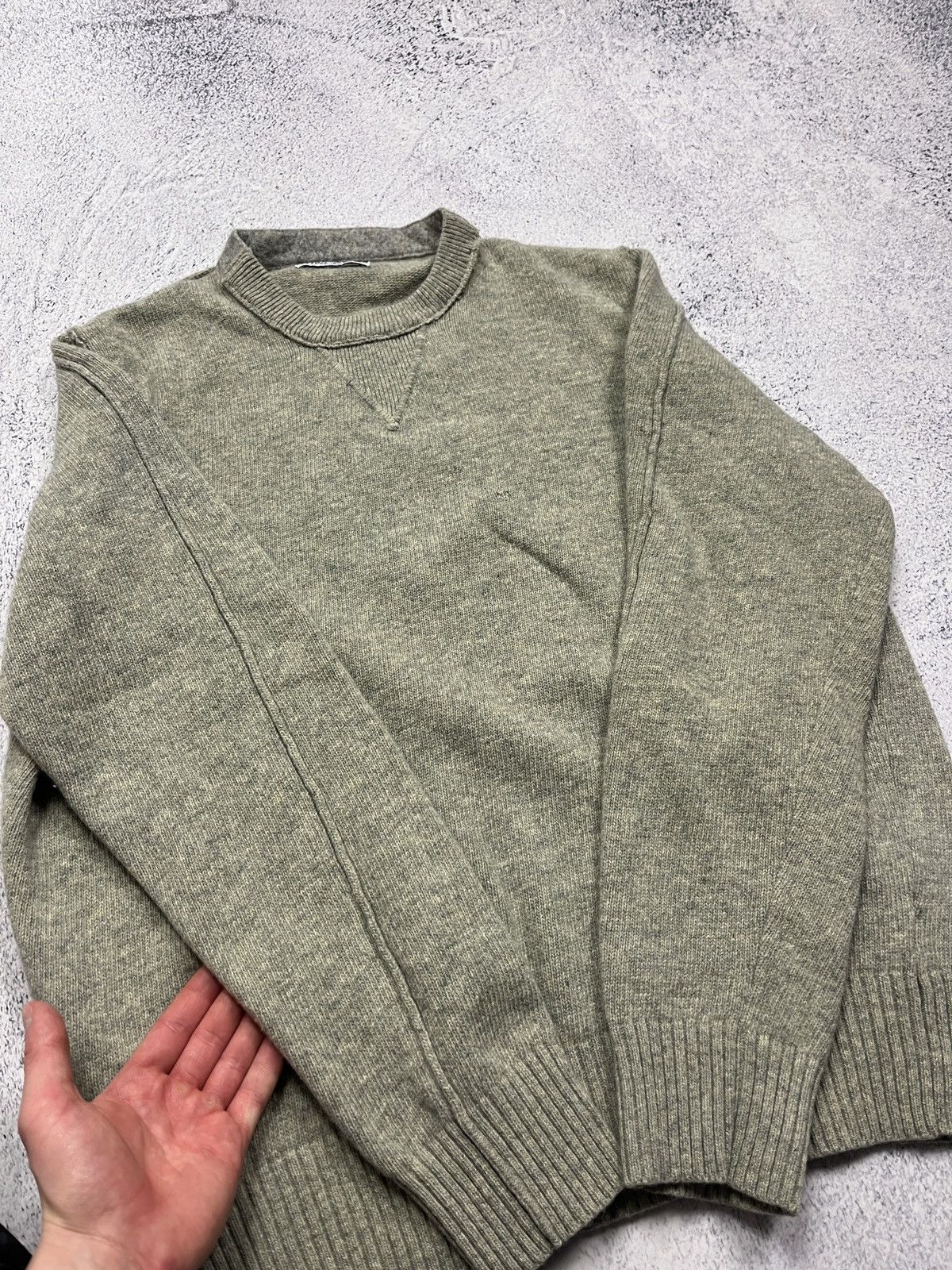 Stone Island Vintage Stone Island 2007 Wool Knit Sweater Archive Rare Size US XXL / EU 58 / 5 - 13 Thumbnail