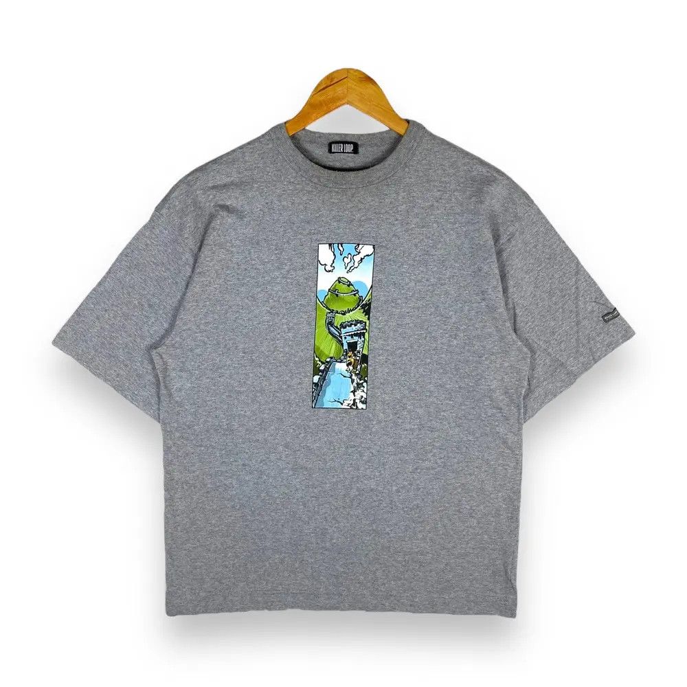 Vintage Vintage 90’s KILLER LOOP Skates Streetwear Graphic Tee Size US M / EU 48-50 / 2 - 1 Thumbnail