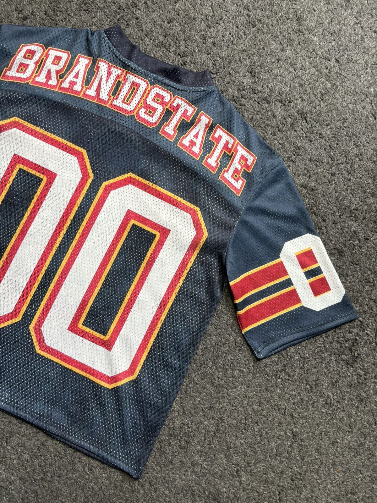 Japanese Brand Vintage style rare brandstate marine blue football jersey Size US L / EU 52-54 / 3 - 15 Thumbnail