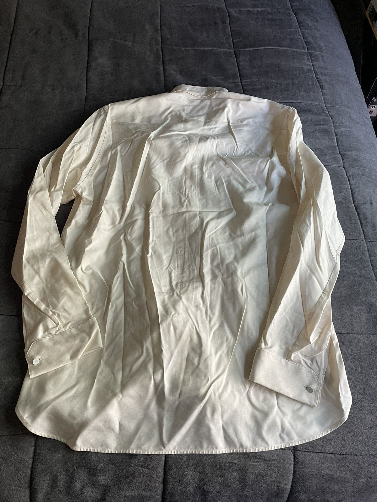 Louis Vuitton Louis Vuitton Plain Rainbow Beige Monogram Shirt Size US XL / EU 56 / 4 - 5 Thumbnail