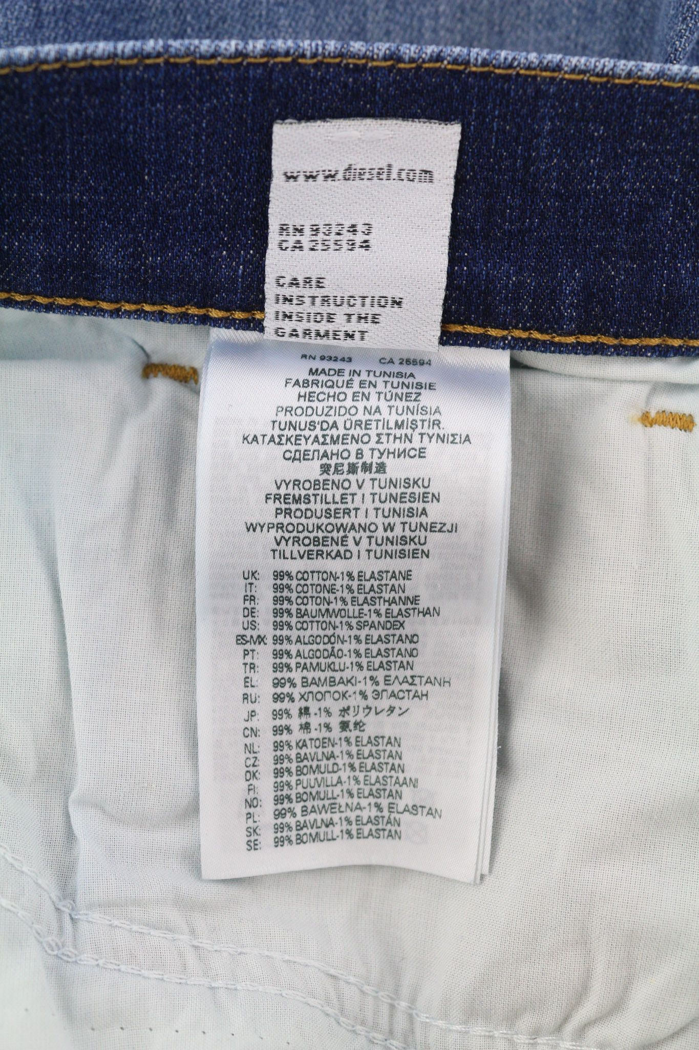 Diesel 2005 D-FINING 09C72 W30/L32 Tapered 40468 Size US 30 / EU 46 - 10 Thumbnail