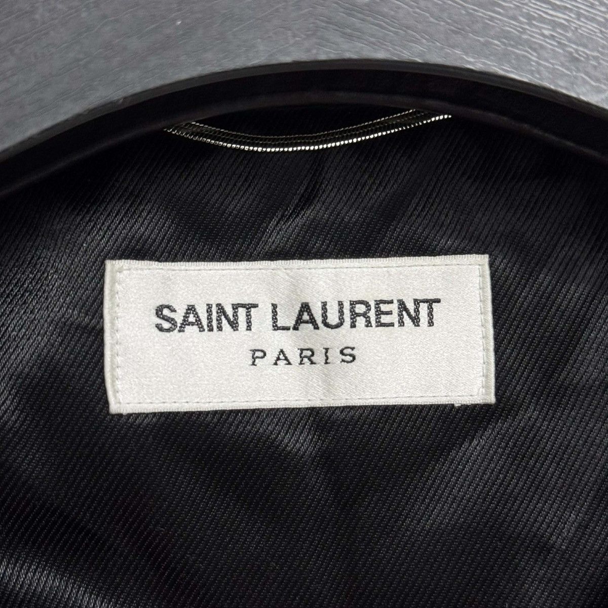 Saint Laurent Paris Saint Laurent multi patch leather biker jacket Size US M / EU 48-50 / 2 - 4 Thumbnail