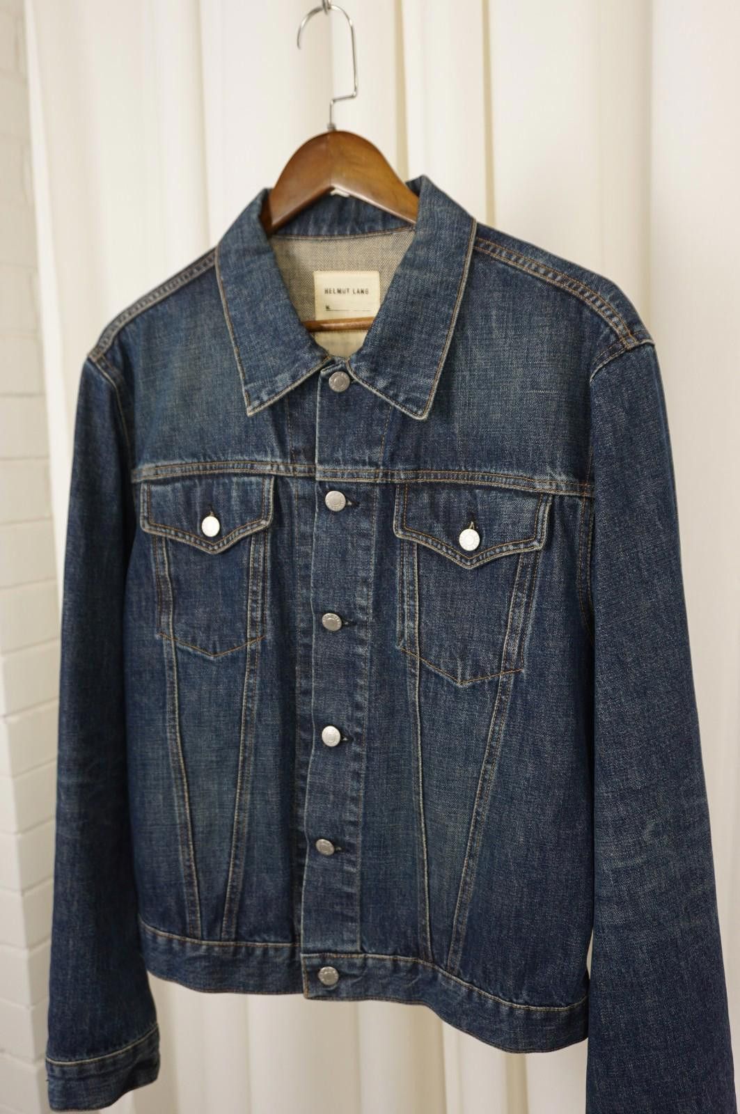 Helmut Lang HELMUT LANG Type lll Denim Jacket c.2001-2003 Size L / US 10 / IT 46 - 4 Thumbnail