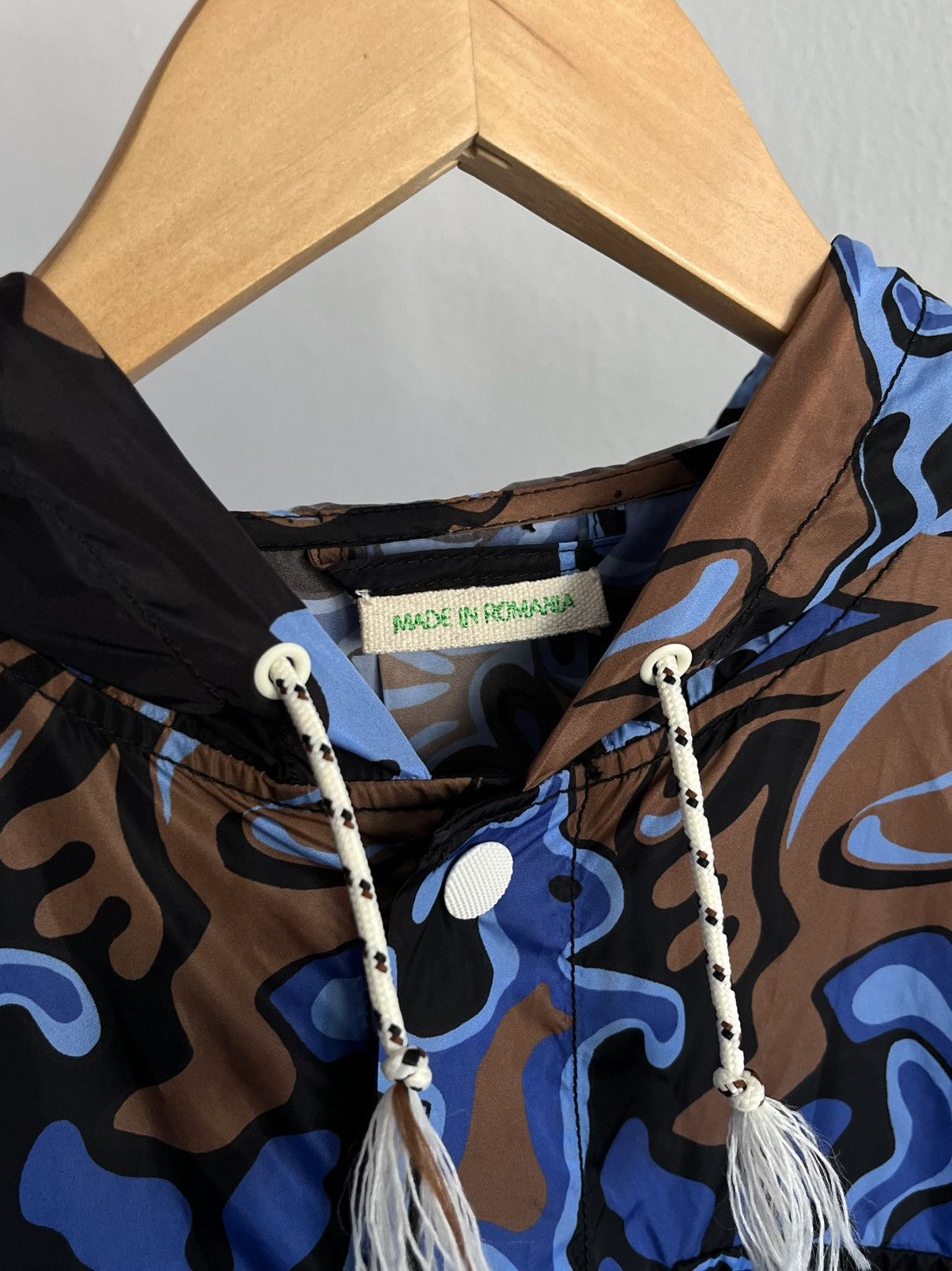 Marni Marni Dance Bunny Multicolor Camo Oversized Rain Coat SS19 Size US S / EU 44-46 / 1 - 10 Thumbnail