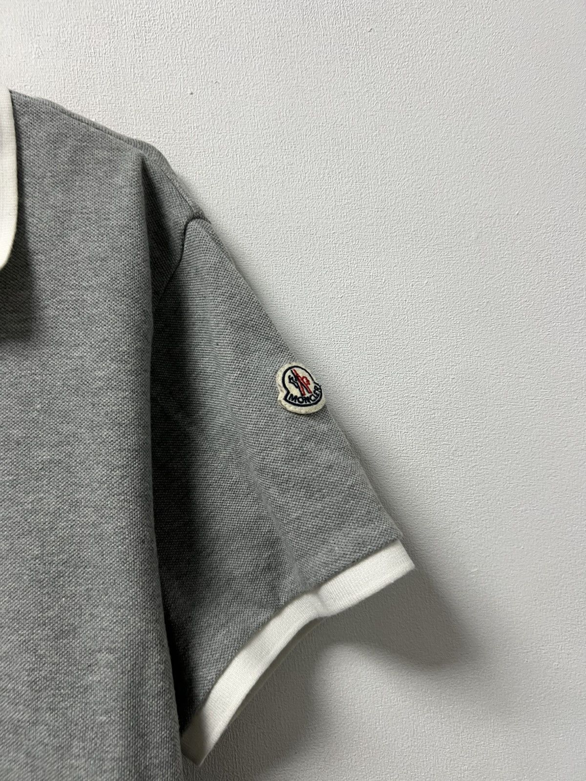 Moncler Moncler Polo T-Shirt Size US XL / EU 56 / 4 - 2 Thumbnail