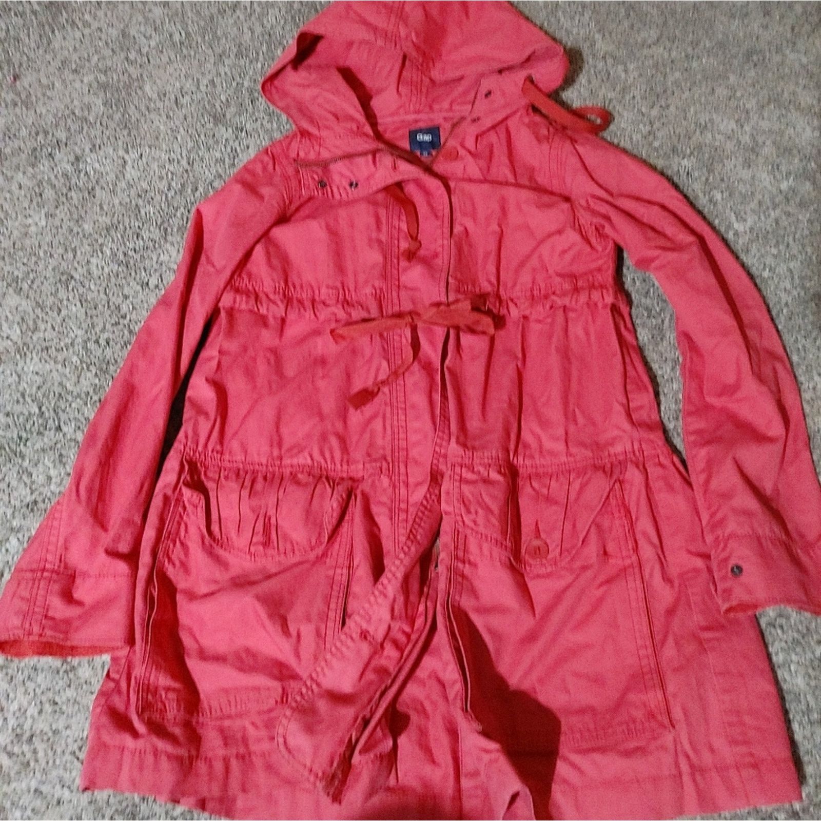 Gap Gap Utility Jacket Washed Red Women’s XS Size XS / US 0-2 / IT 36-38 - 1 Thumbnail