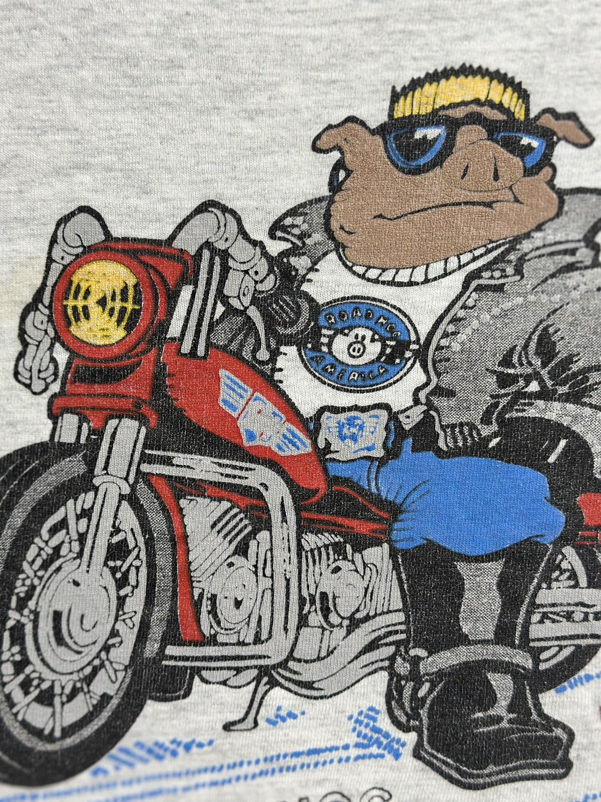 Tultex × Vintage Vintage Road Hox Usa Faded Tee Size US S / EU 44-46 / 1 - 4 Thumbnail