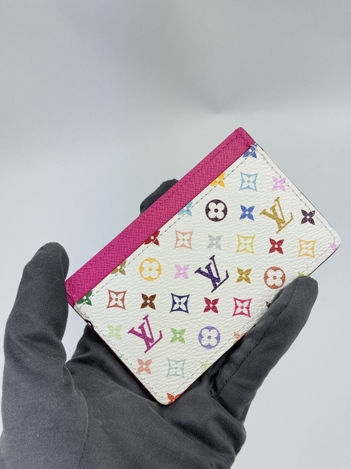 Louis Vuitton × Takashi Murakami MONOGRAM PRINT CARD HOLDER Size ONE SIZE - 1 Thumbnail