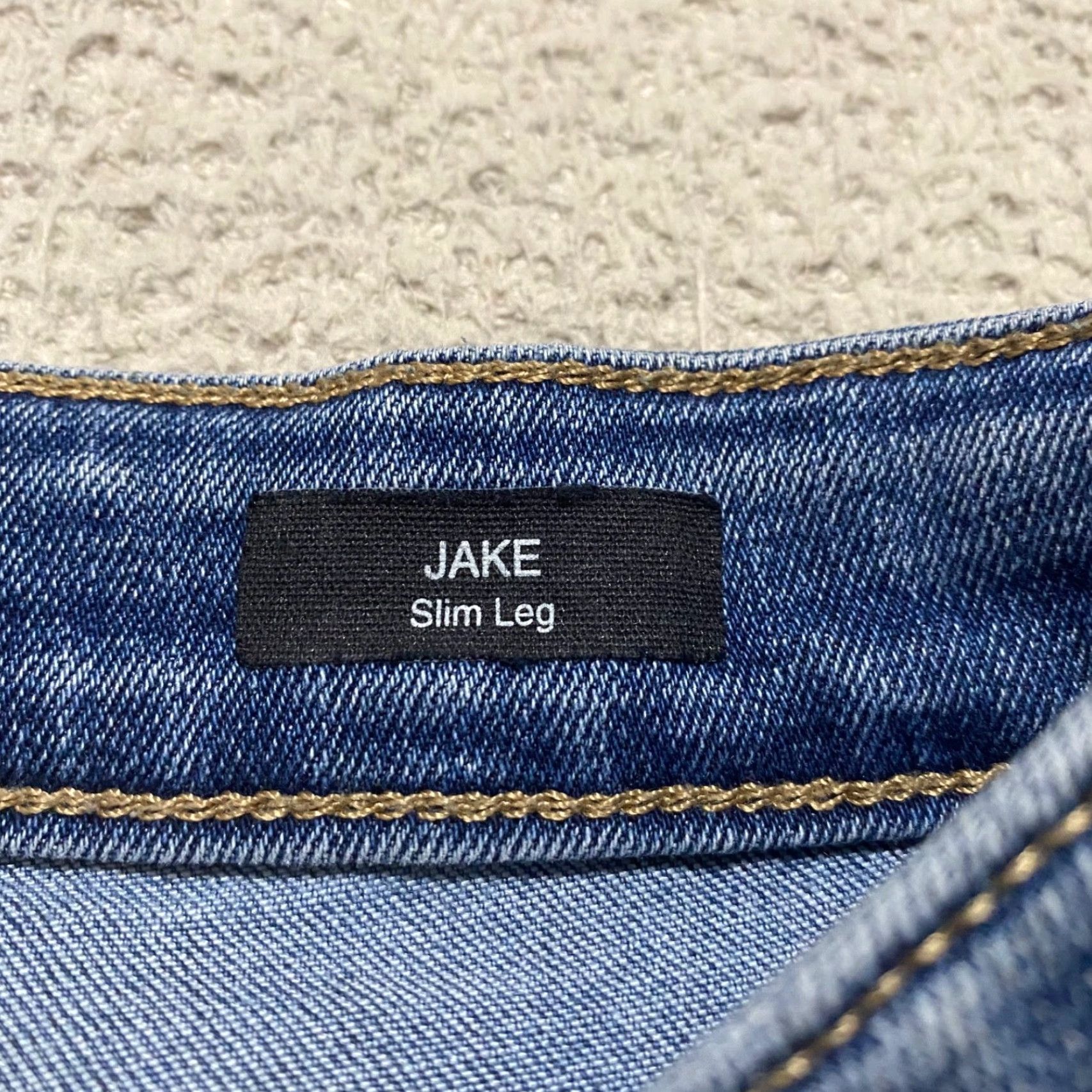 Vintage Mavi Jeans Mens 30x32 Blue Denim Medium Wash Jake Slim Straight Mid Rise Size US 30 / EU 46 - 4 Thumbnail