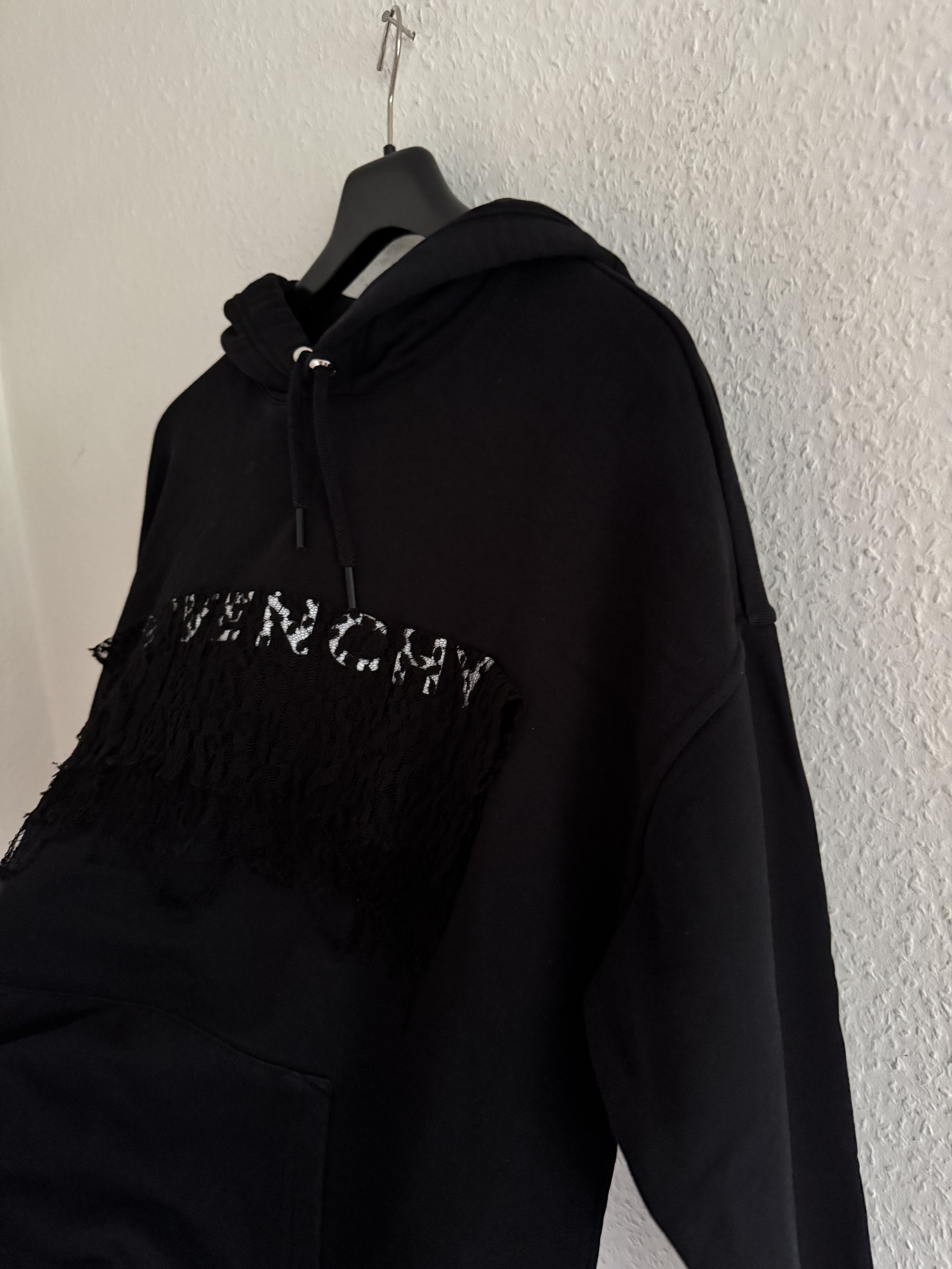 Givenchy Lace Patch Brushed Hoodie Size US S / EU 44-46 / 1 - 6 Thumbnail