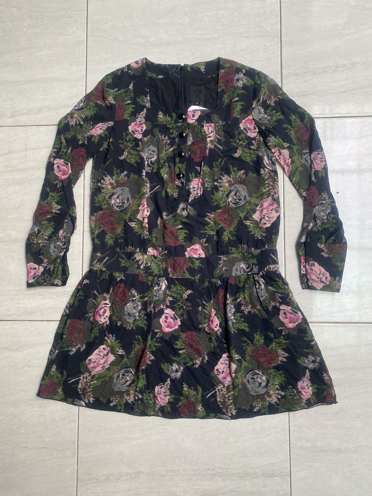 Anna Sui ANNA SUI Flower Motive Dress Size S / US 4 / IT 40 - 10 Thumbnail