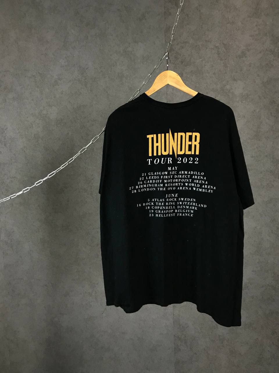 Band Tees Thunder Dopamine band tour tee Size US XXL / EU 58 / 5 - 2 Thumbnail