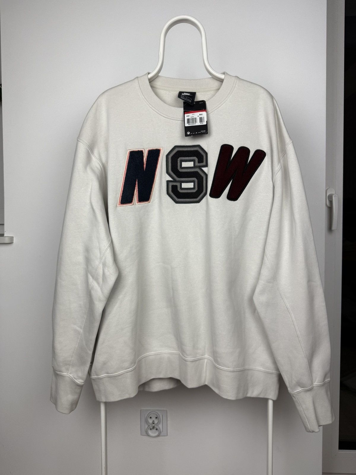 Nike Nike NSW Crewneck Sweater Size Large Grey Size US L / EU 52-54 / 3 - 1 Thumbnail