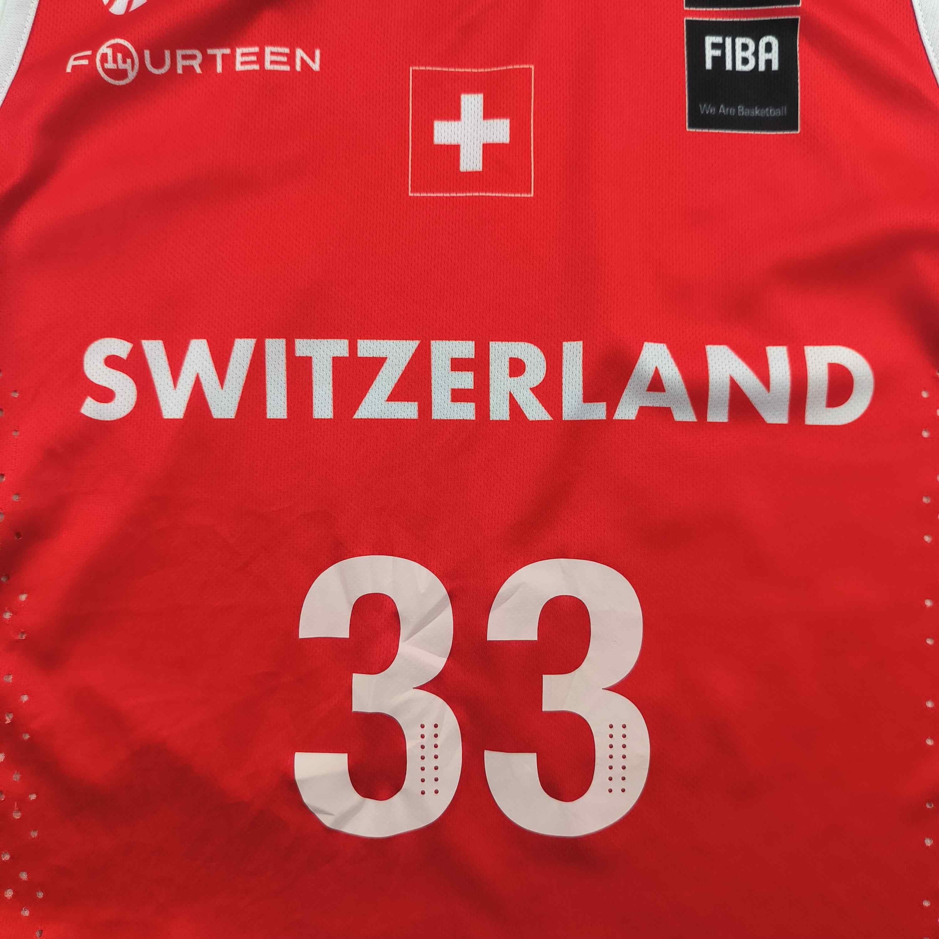 Other Switzerland Toumi Fourteen basketball jersey size Womens M- Size M / US 6-8 / IT 42-44 - 3 Thumbnail