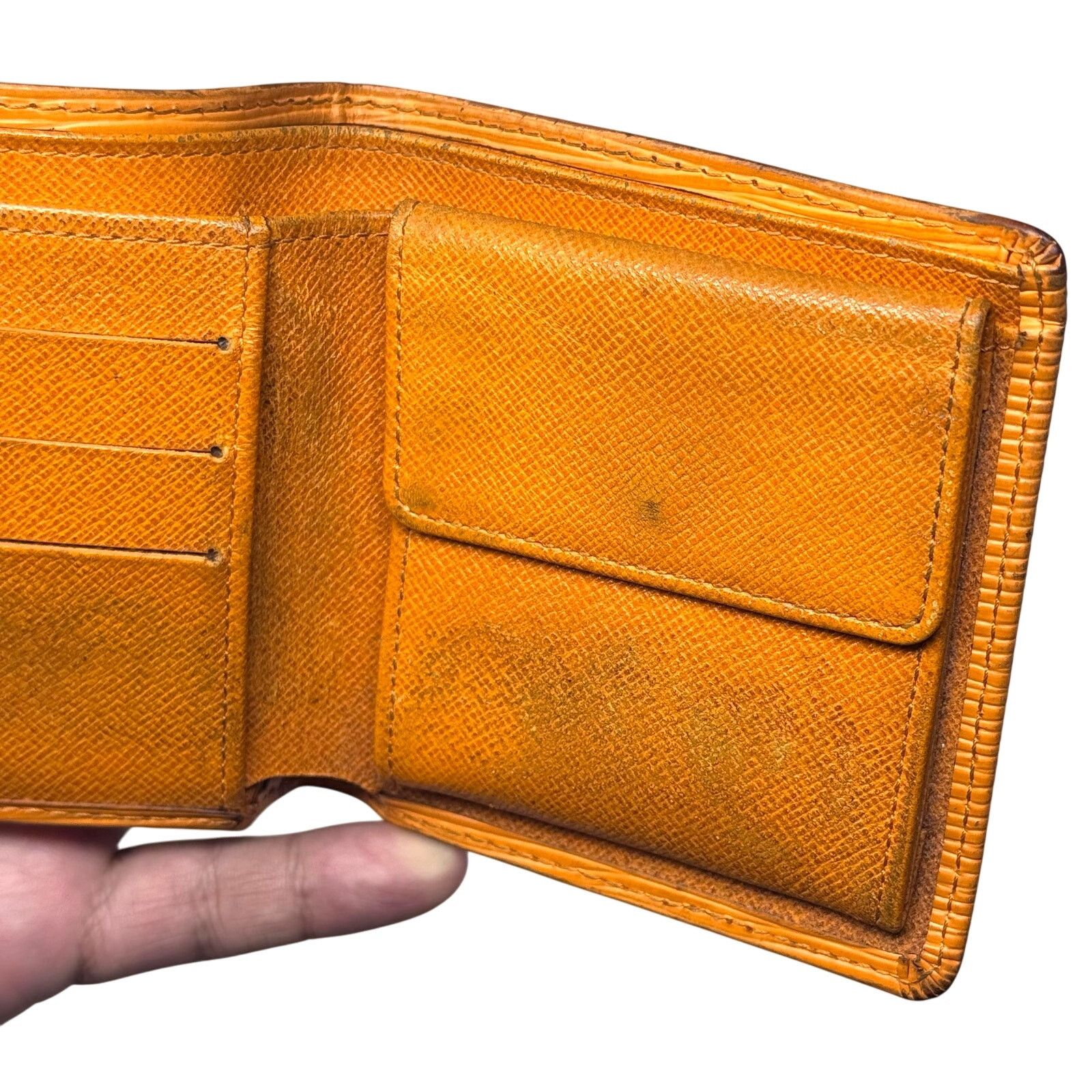 Louis Vuitton Louis Vuitton Orange Bifold Wallet Size ONE SIZE - 10 Thumbnail