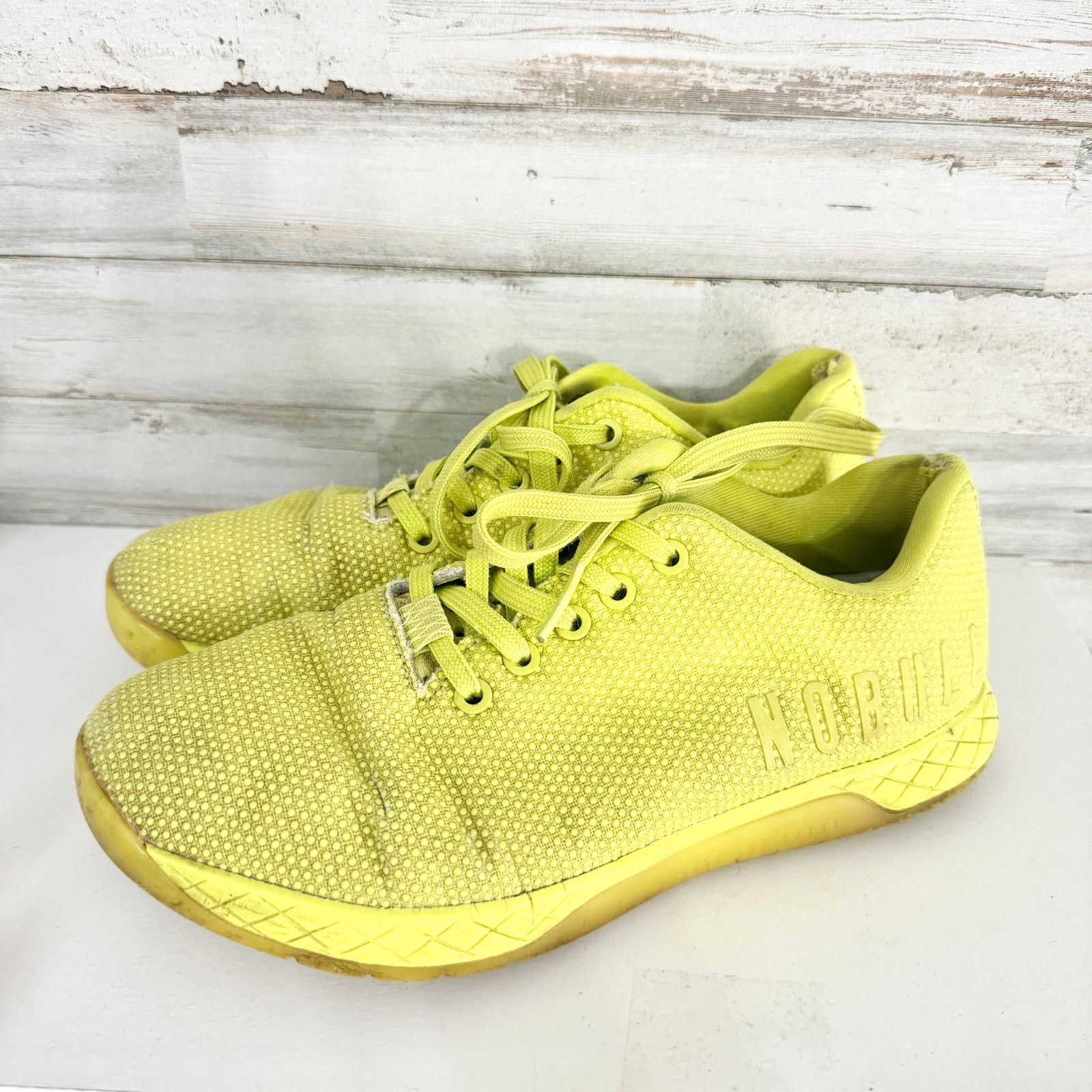 Other NoBull Superfabric Crossfit Yellow Shoes Men 7.5 Women 9 Size US 9 / IT 39 - 2 Thumbnail